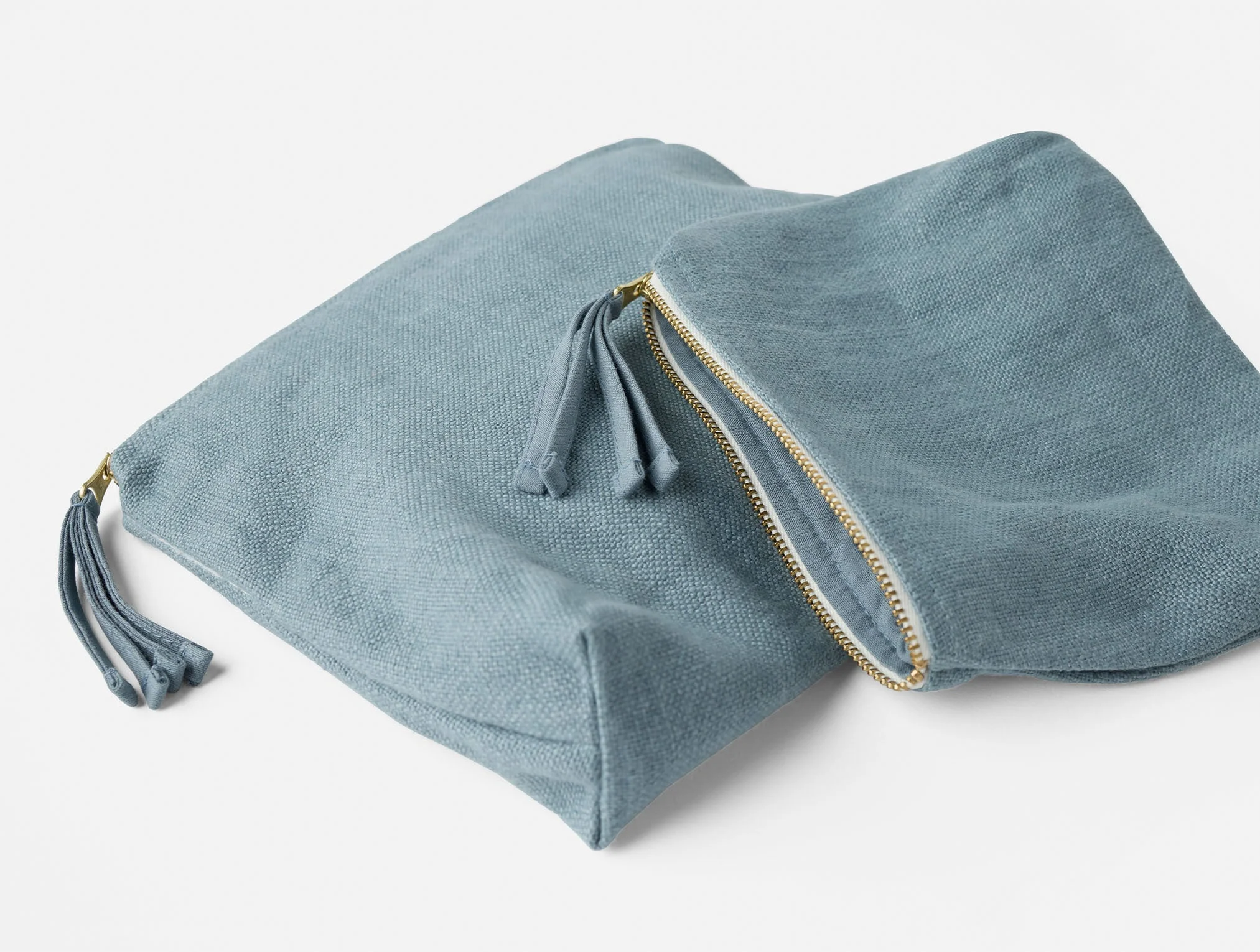 Helena Organic Linen Pouch Set - Image 2