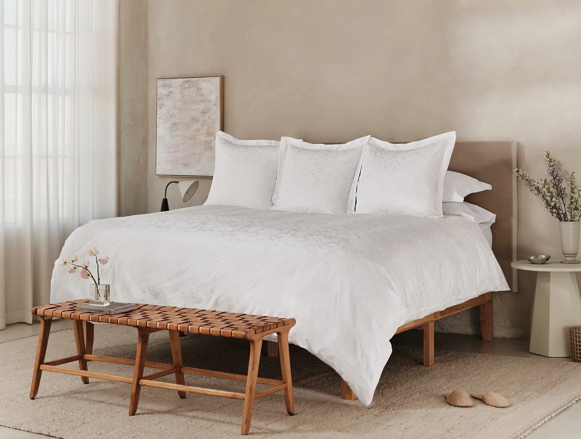 Heritage Organic Percale Duvet Cover - Image 2