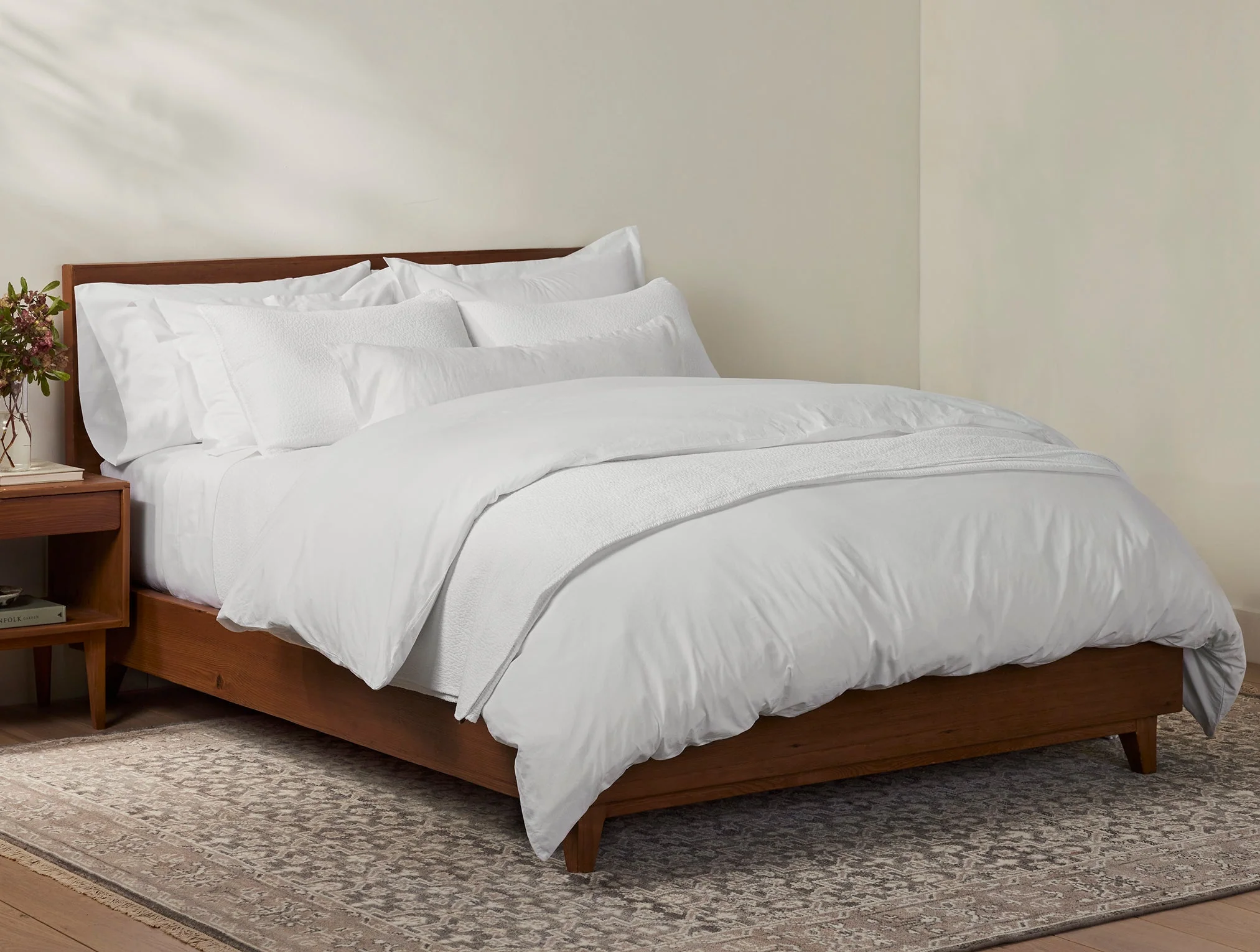 Heritage Organic Percale Duvet Set - Image 2