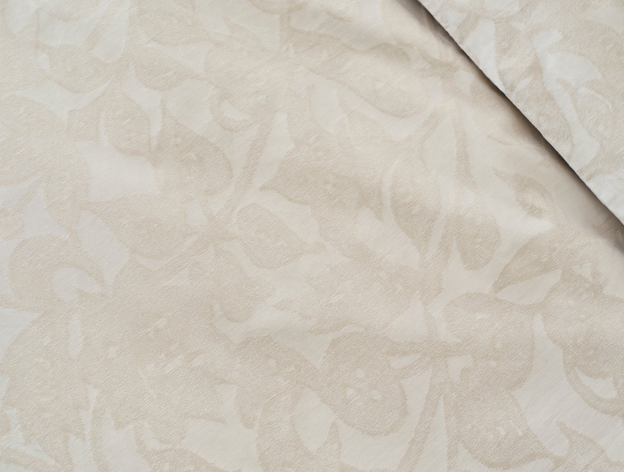 Heritage Organic Percale Jacquard Border Flat Sheet - Image 4