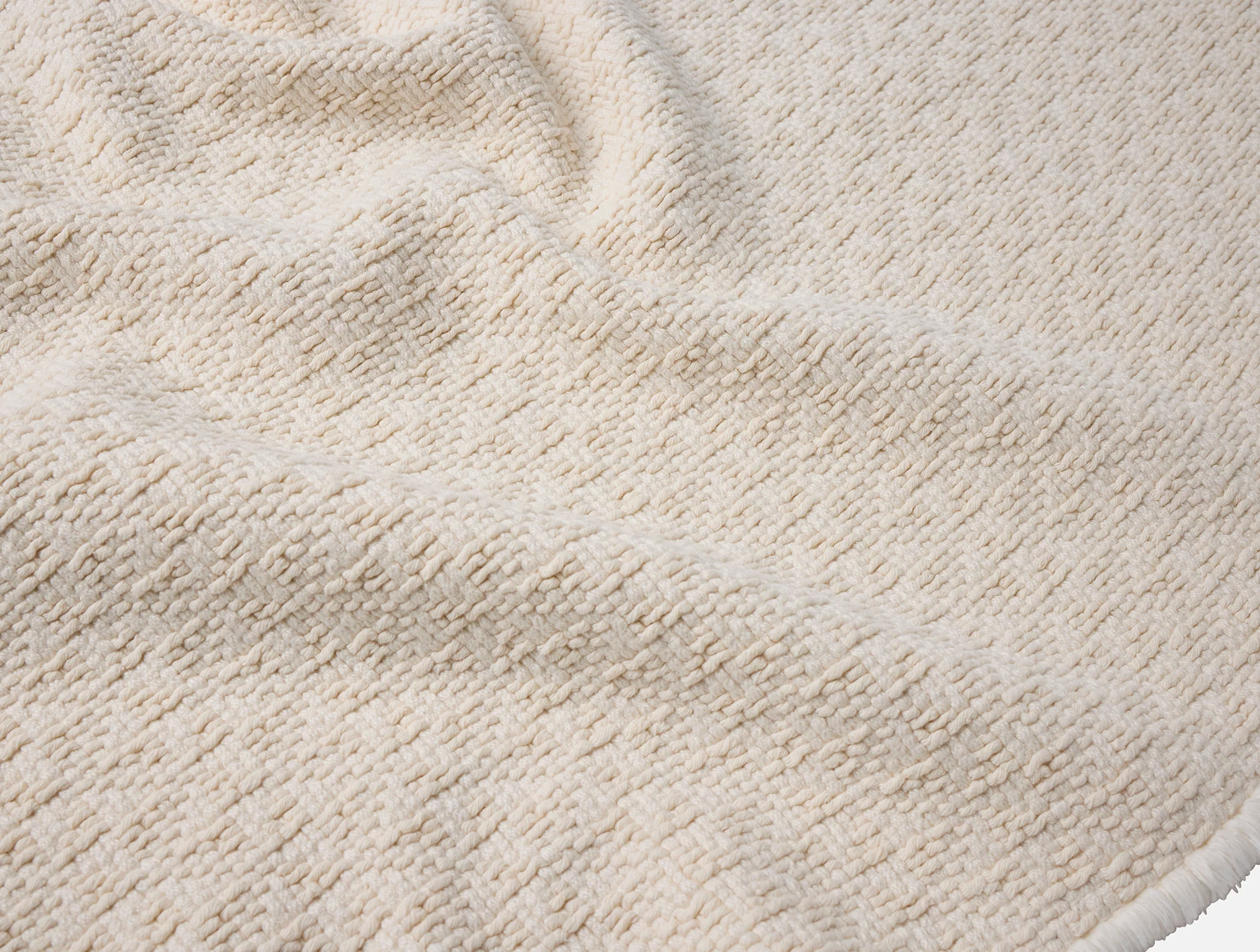 Honeycomb Organic Bath Rug - Image 3