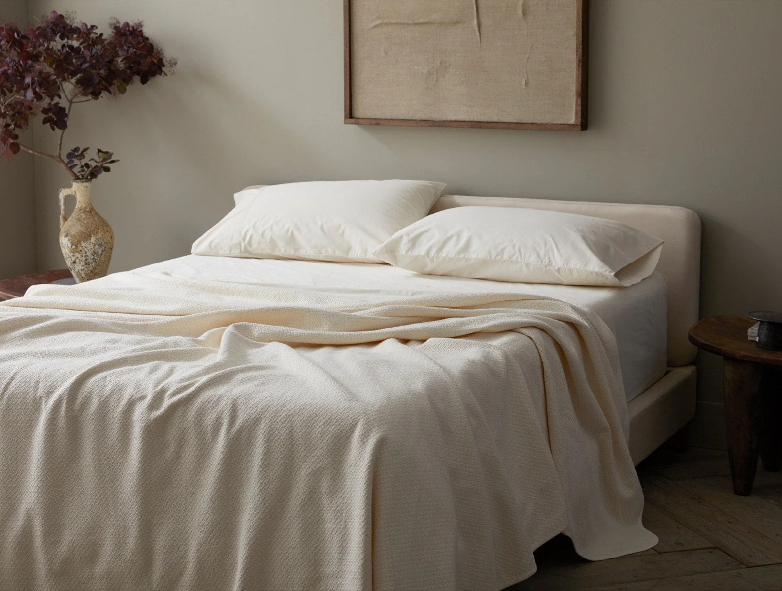 Honeycomb Organic Blanket - Renewed - Image 3