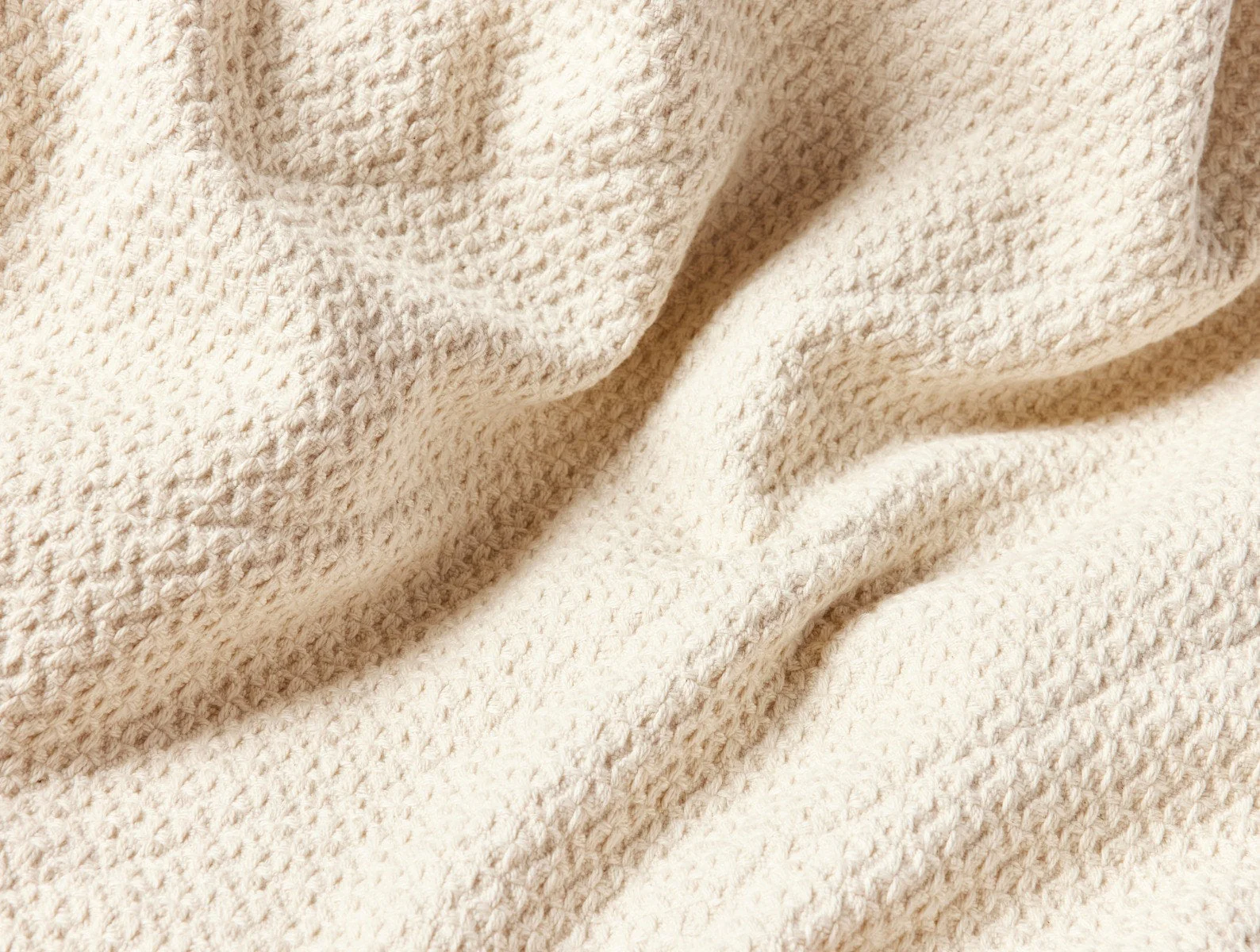 Honeycomb Organic Heavyweight Throw - Image 2