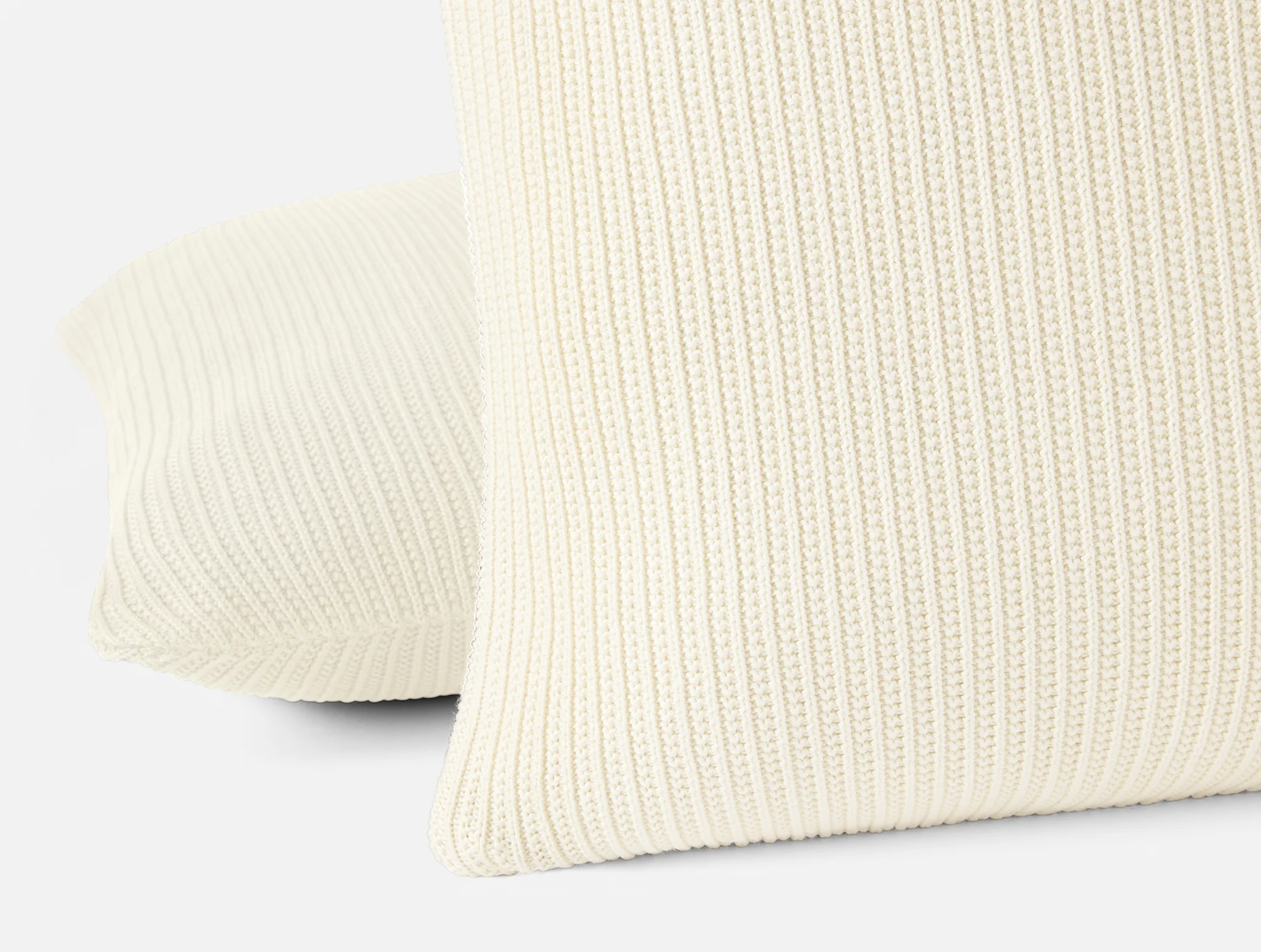 Linea Organic Knit Decorative Pillow Cover - Image 2