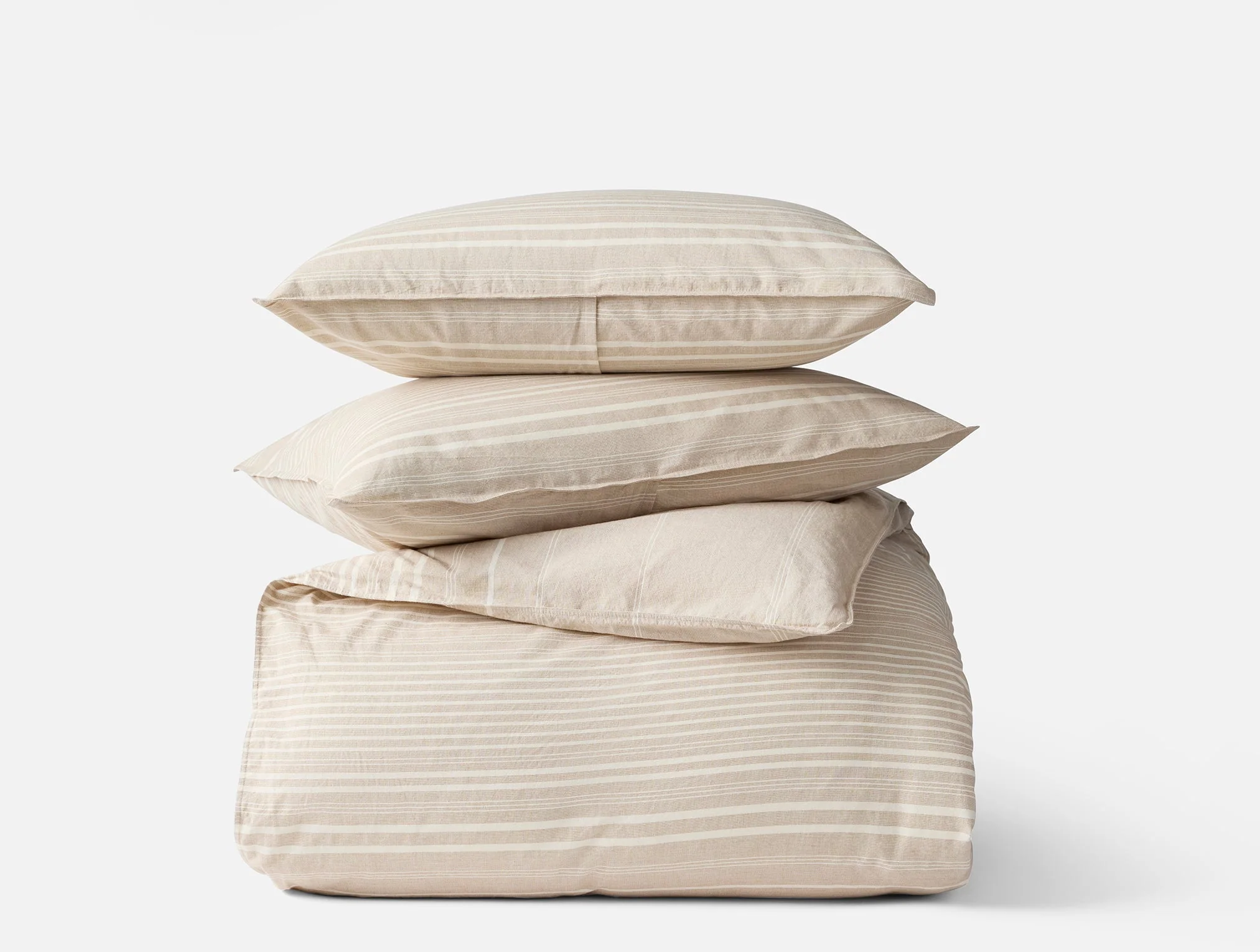 Little Sur Stripe Organic Duvet Set