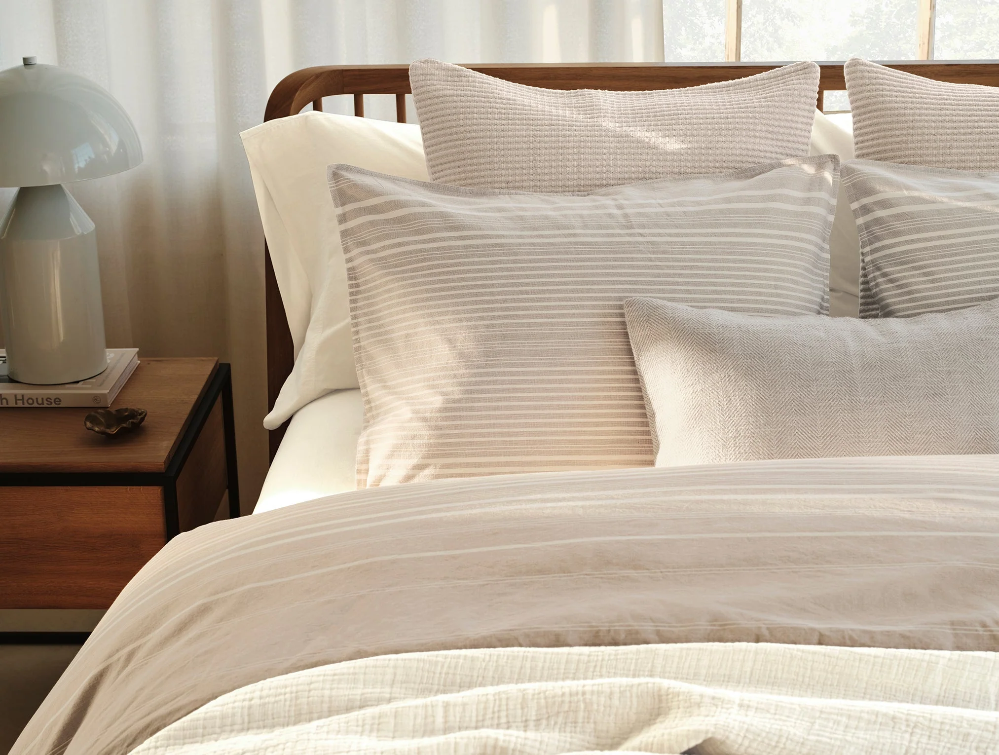 Little Sur Stripe Organic Duvet Set - Image 3
