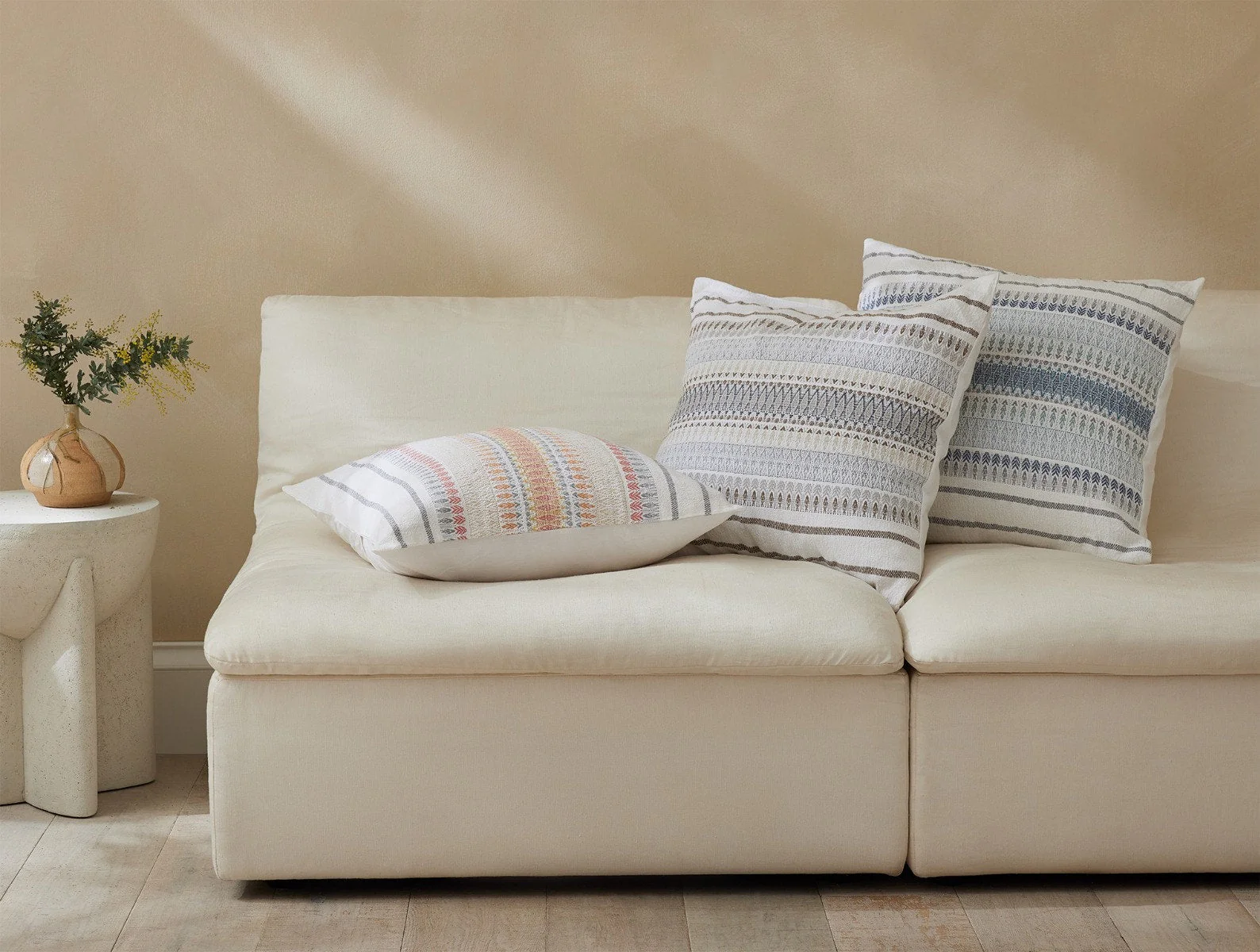 Lost Coast Decorative Organic Pillow Cover - Renewed - Image 3