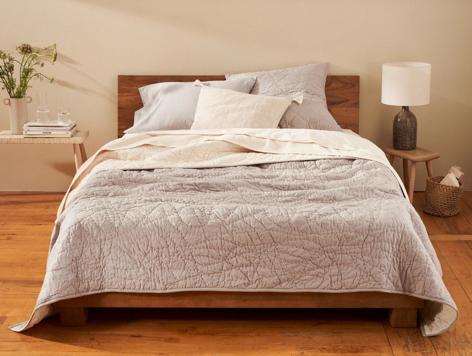 Manzanita Organic Handstitched Quilt - Renewed - Image 7