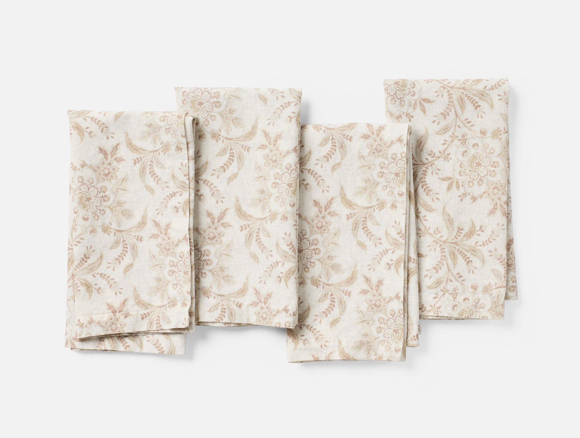 Marguerite Organic Print Napkins, Set of 4