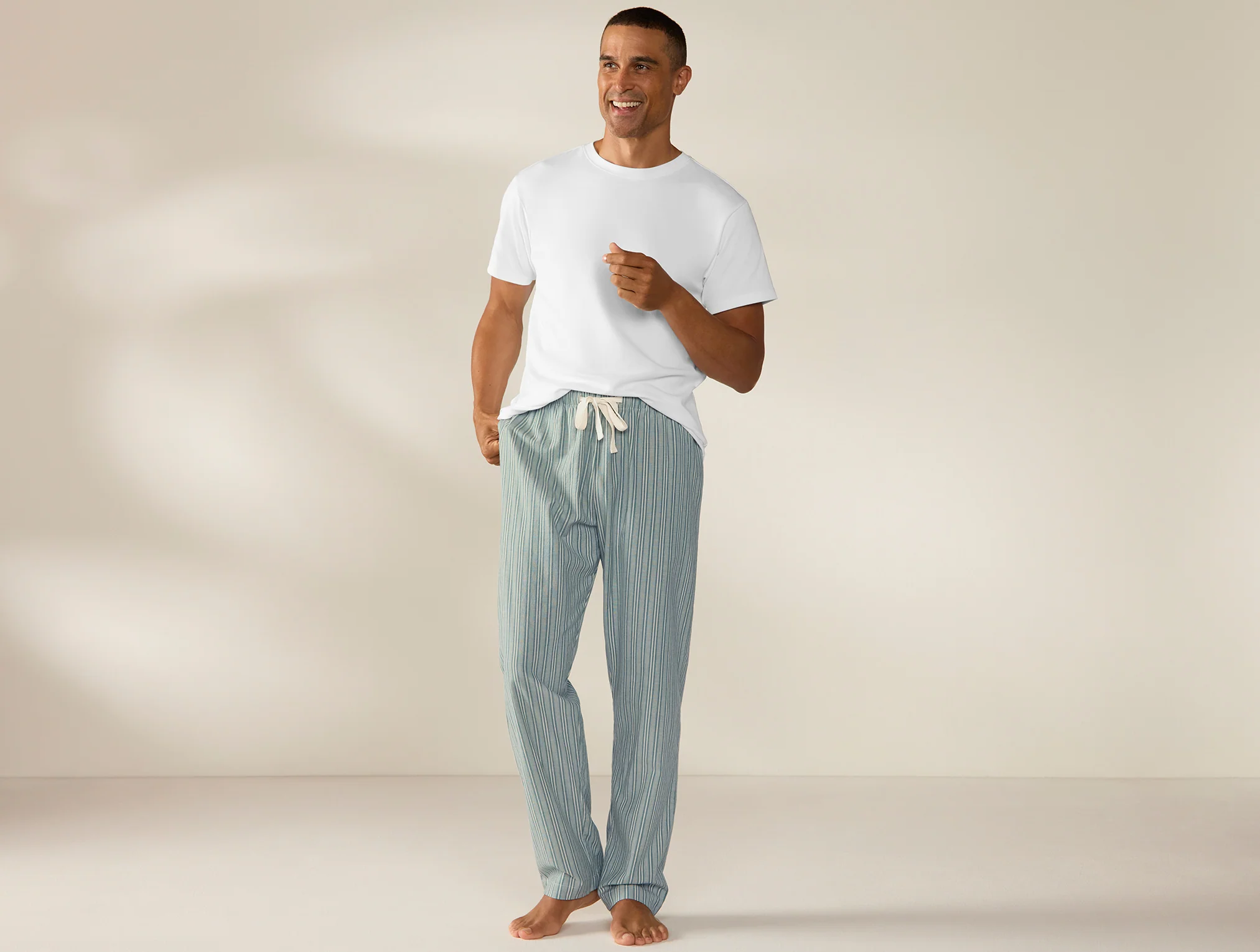 Men's Organic Crinkled Pajama Pants - Image 2