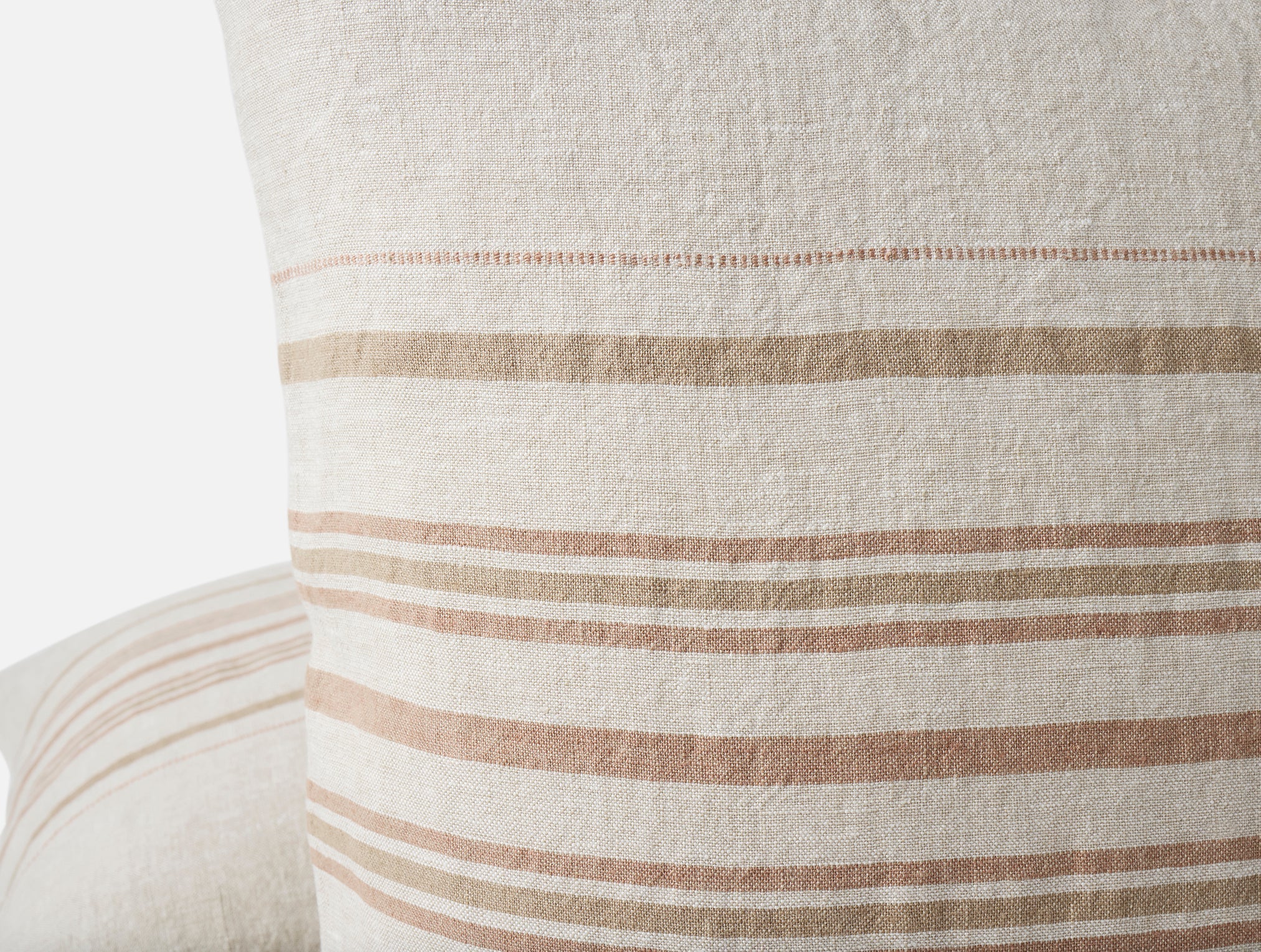 Mojave Organic Linen Decorative Pillow Cover - Image 3