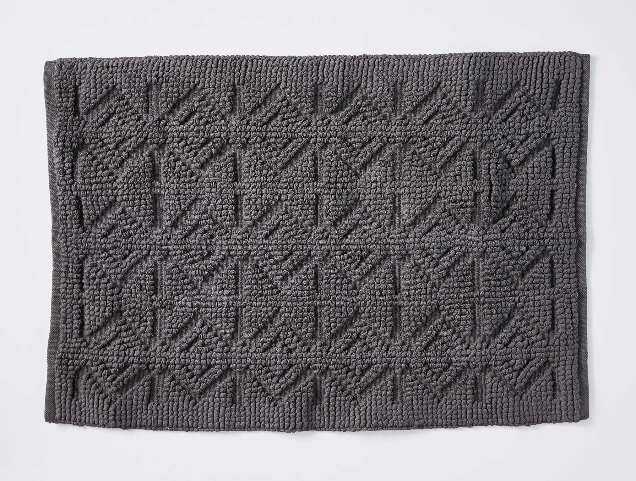 Mosaic Canyon Organic Bath Rug - Renewed