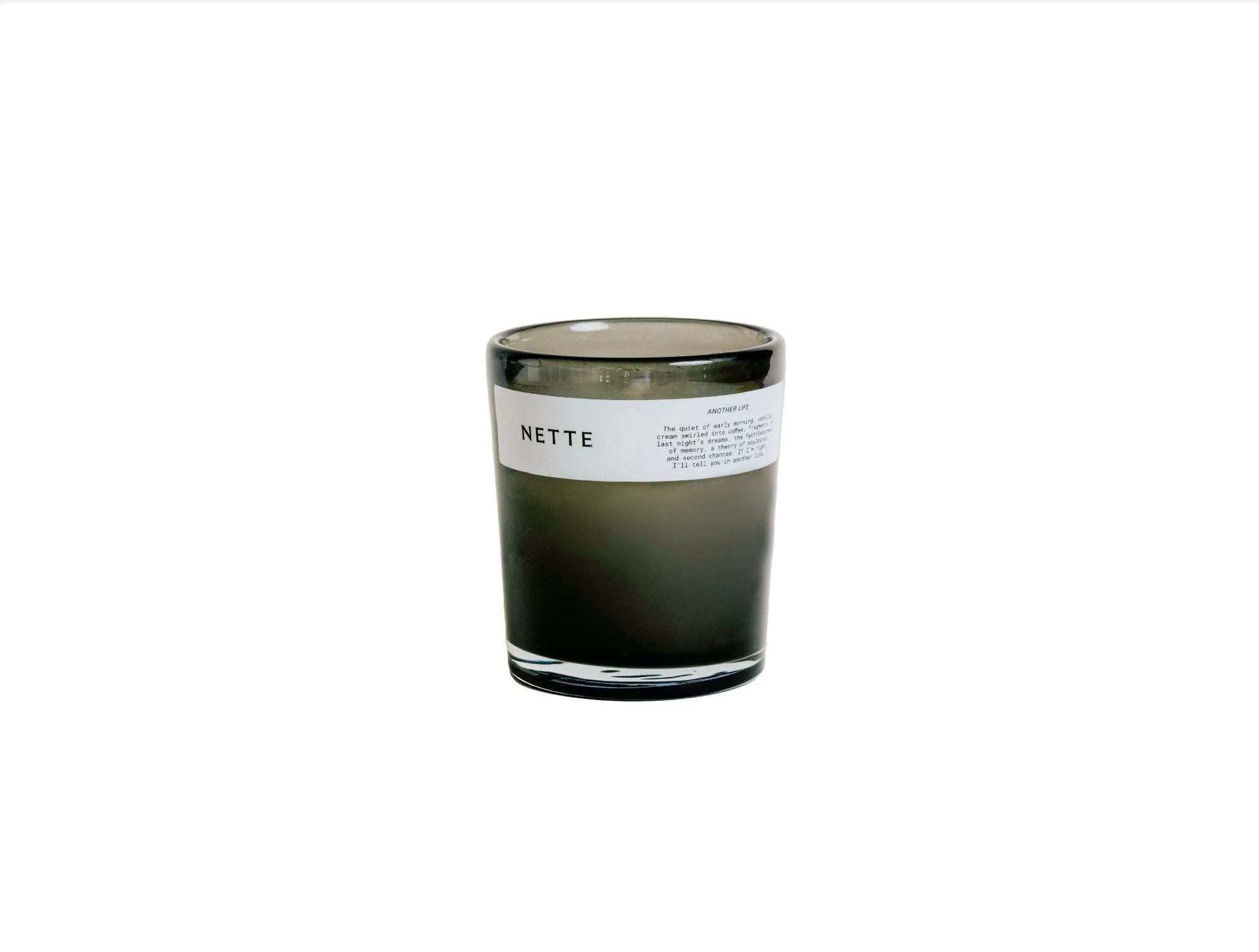 Nette Another Life Glass Candle 10 oz.