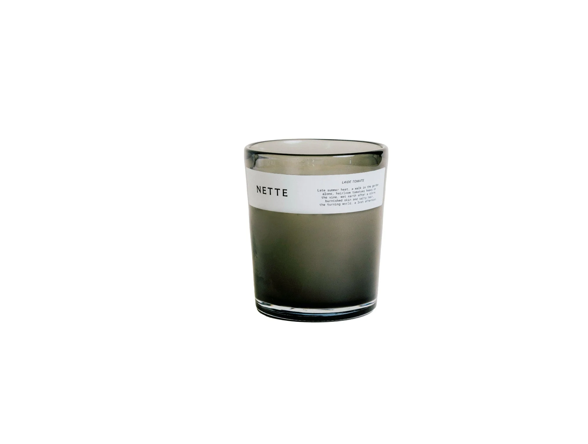 Nette Laide Tomate Glass Candle 10 oz.