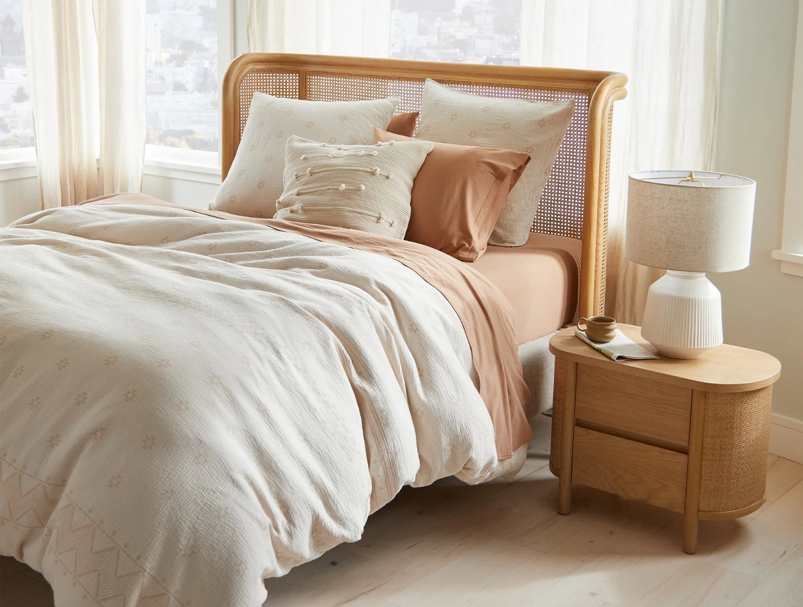 Noe Organic Duvet Cover - Renewed - Image 4