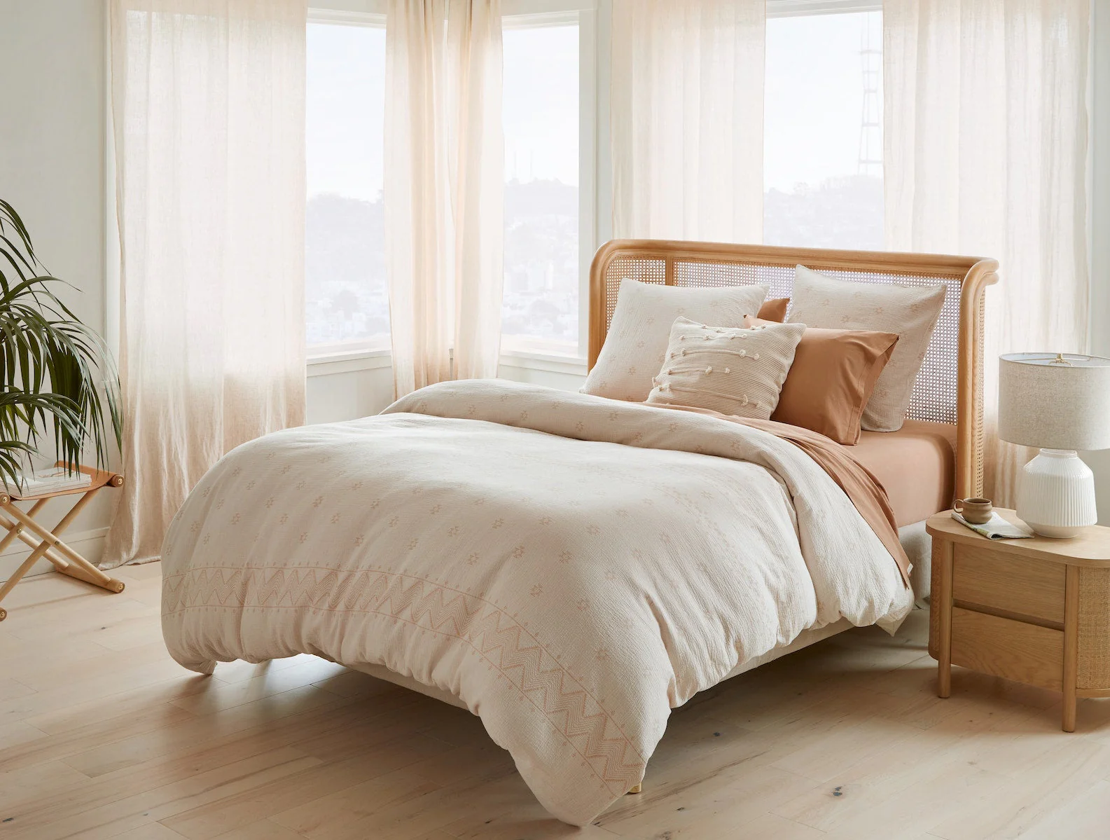 Noe Organic Duvet Cover - Renewed - Image 9