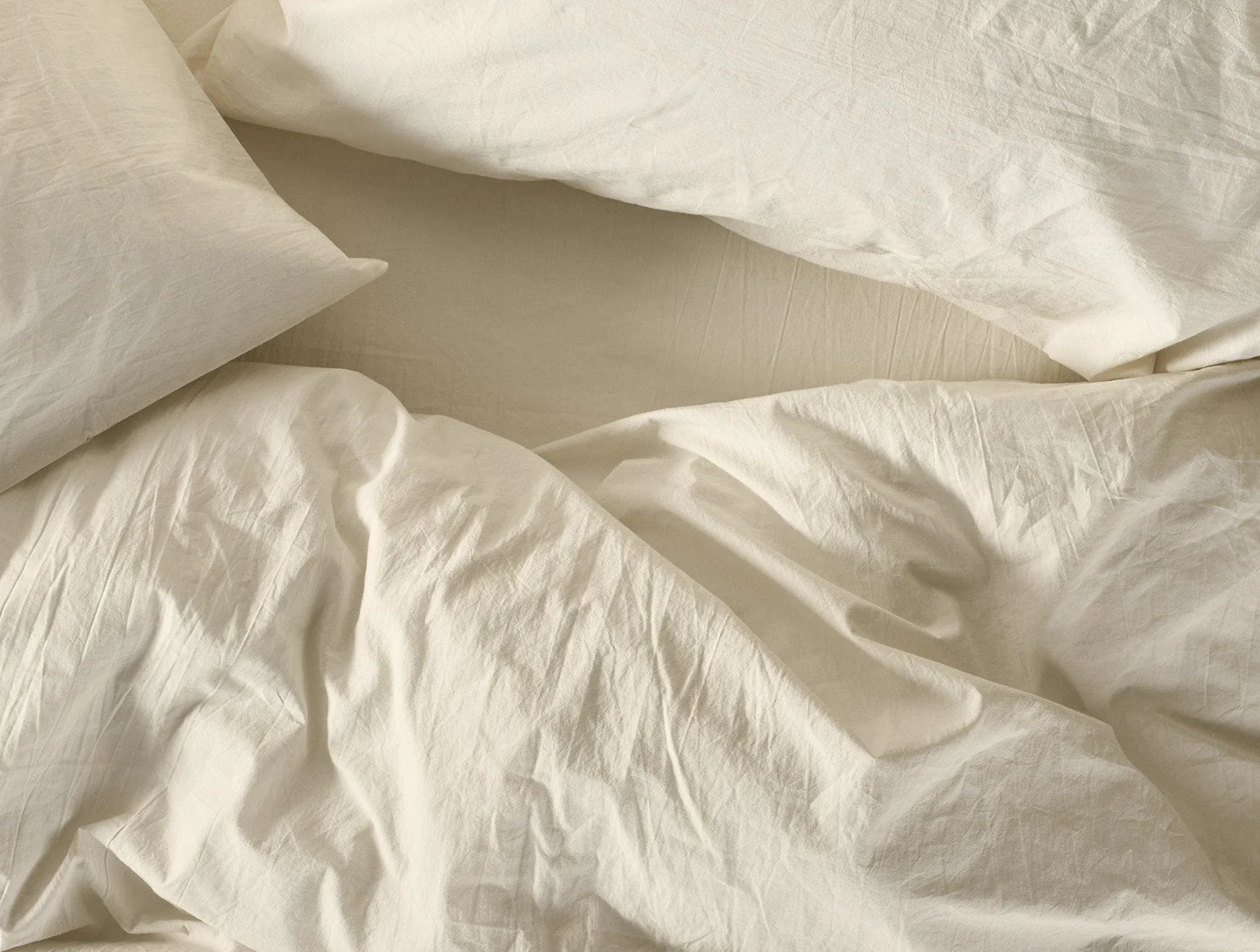 Organic Crinkled Percale Deluxe Bed Bundle - Image 18