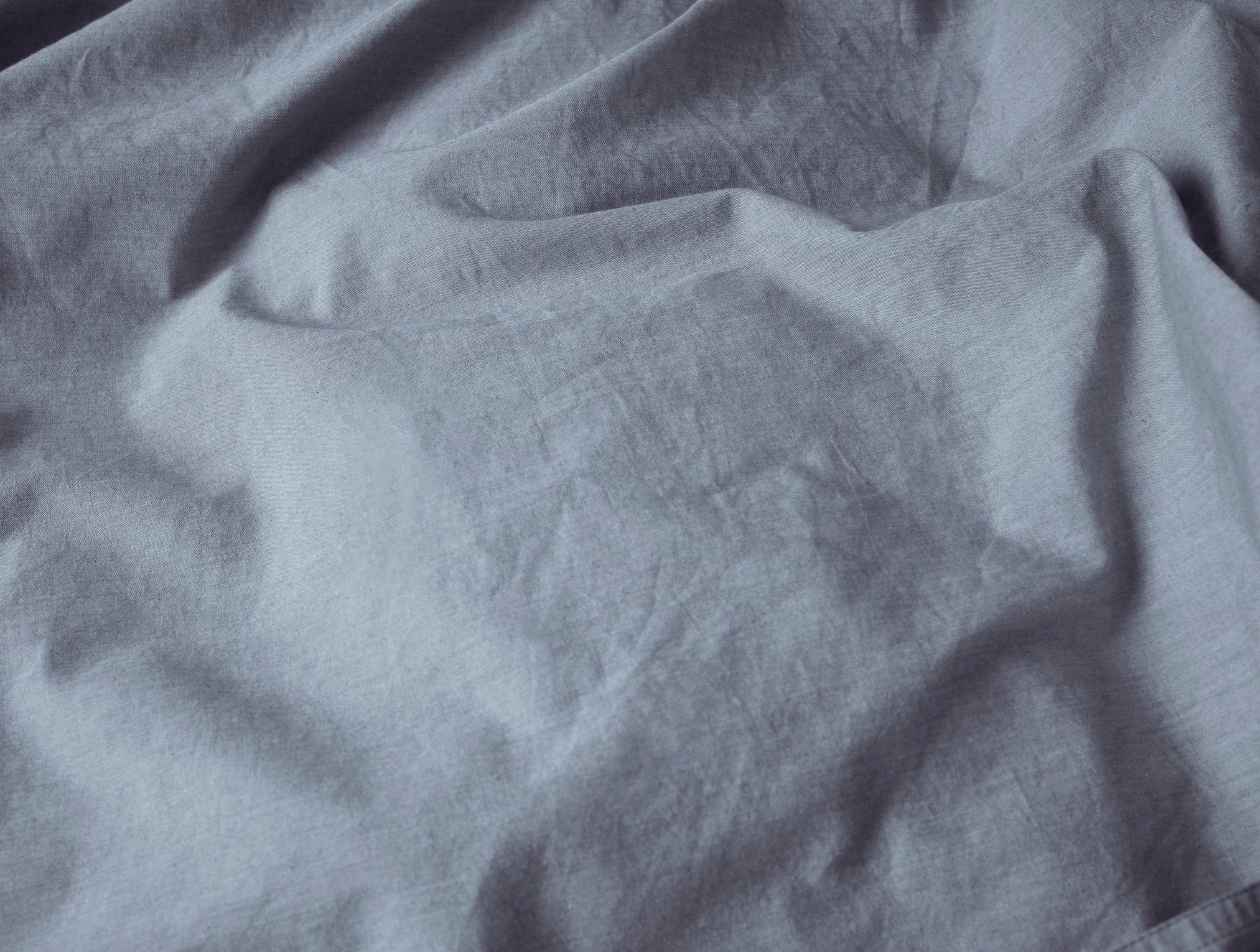 Organic Crinkled Percale™ Duvet Cover - Image 5