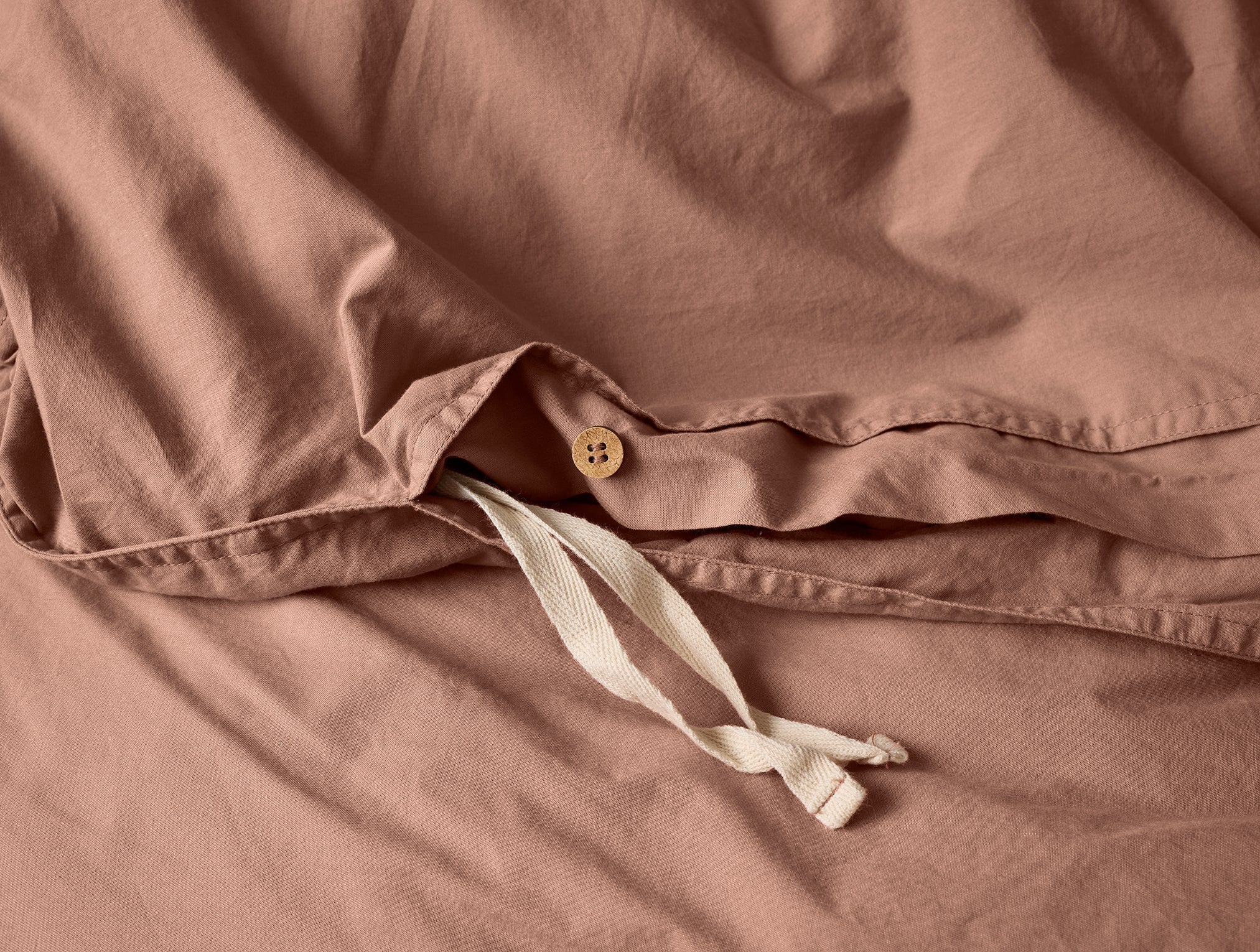 Organic Crinkled Percale™ Duvet Cover - Image 3