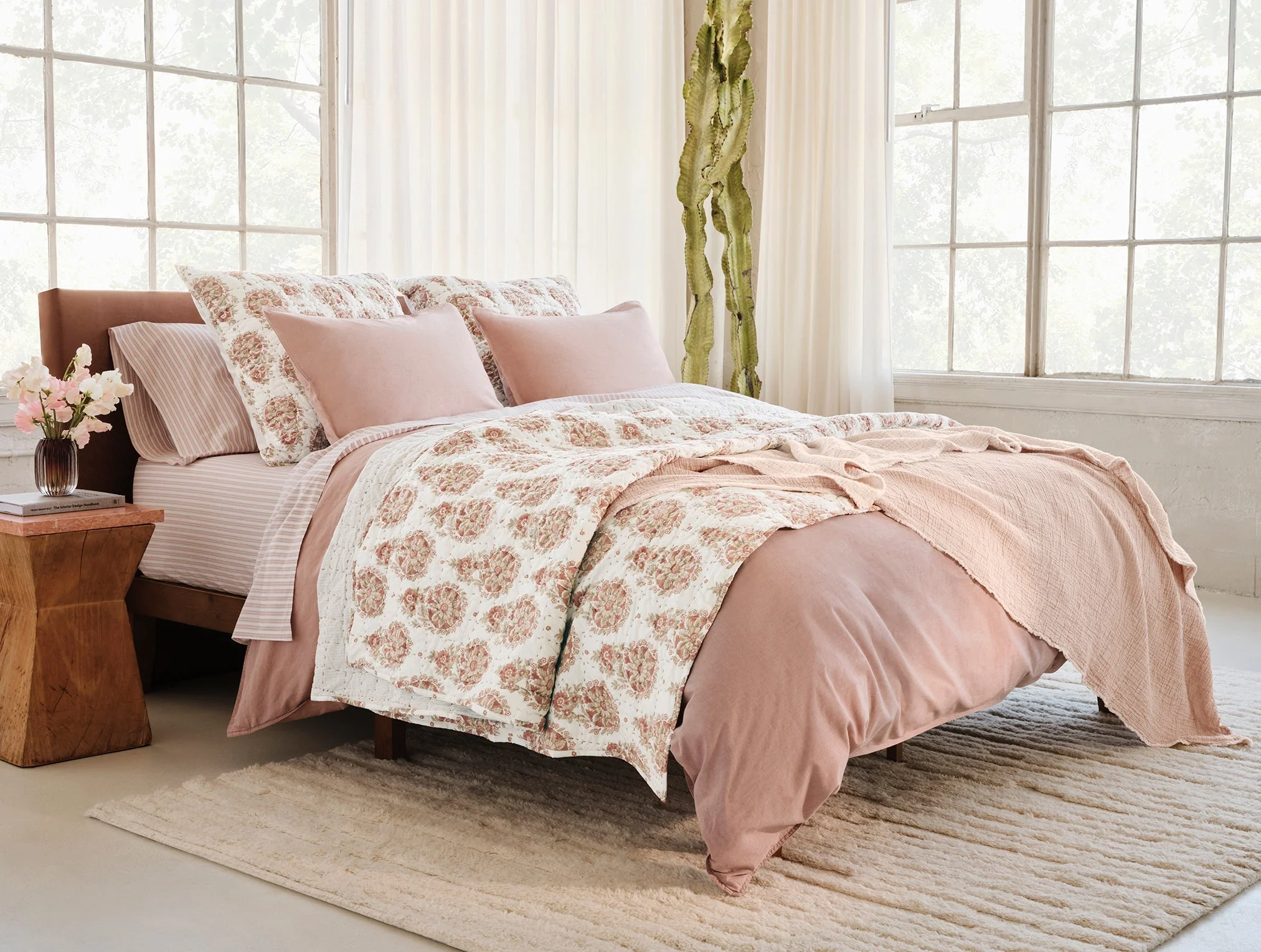 Organic Crinkled Percale™ Duvet Cover - Image 5
