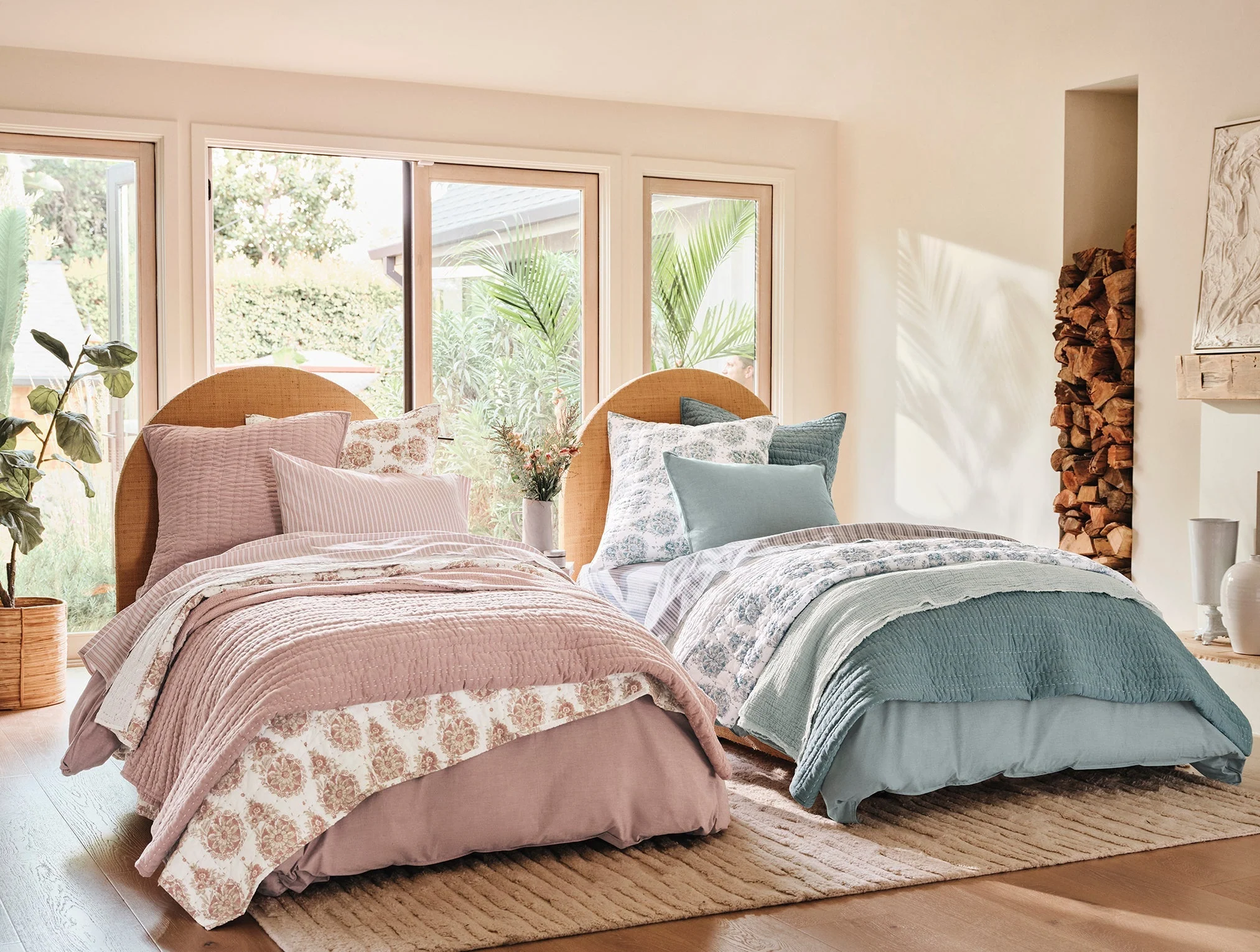 Organic Crinkled Percale™ Duvet Cover - Image 6