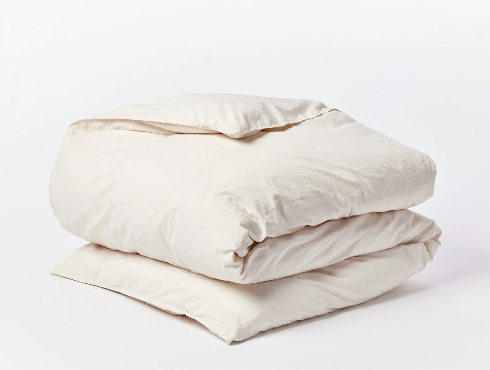 Organic Crinkled Percale™ Duvet Cover - Renewed - Image 12