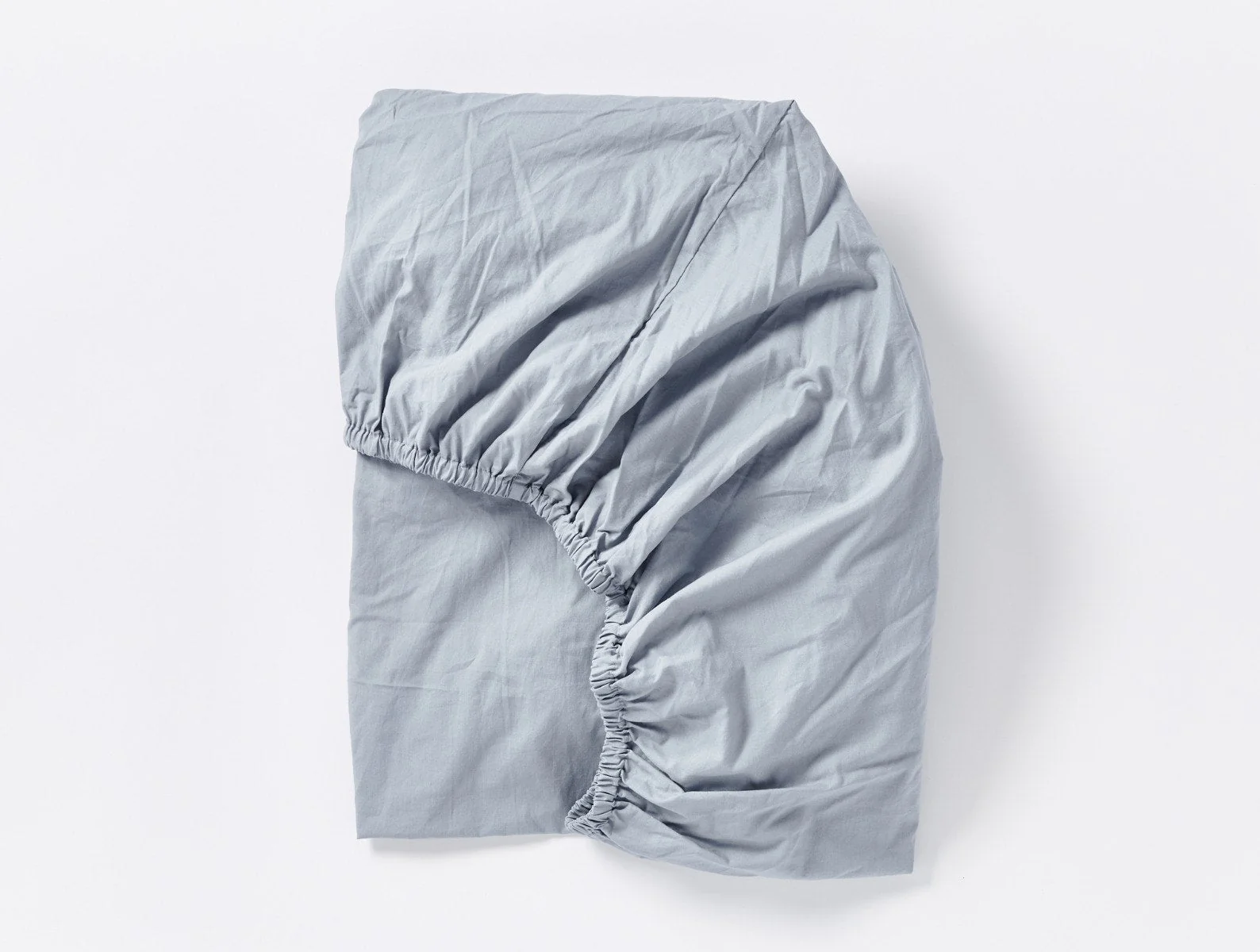 Organic Crinkled Percale™ Fitted Sheet - Renewed - Image 4