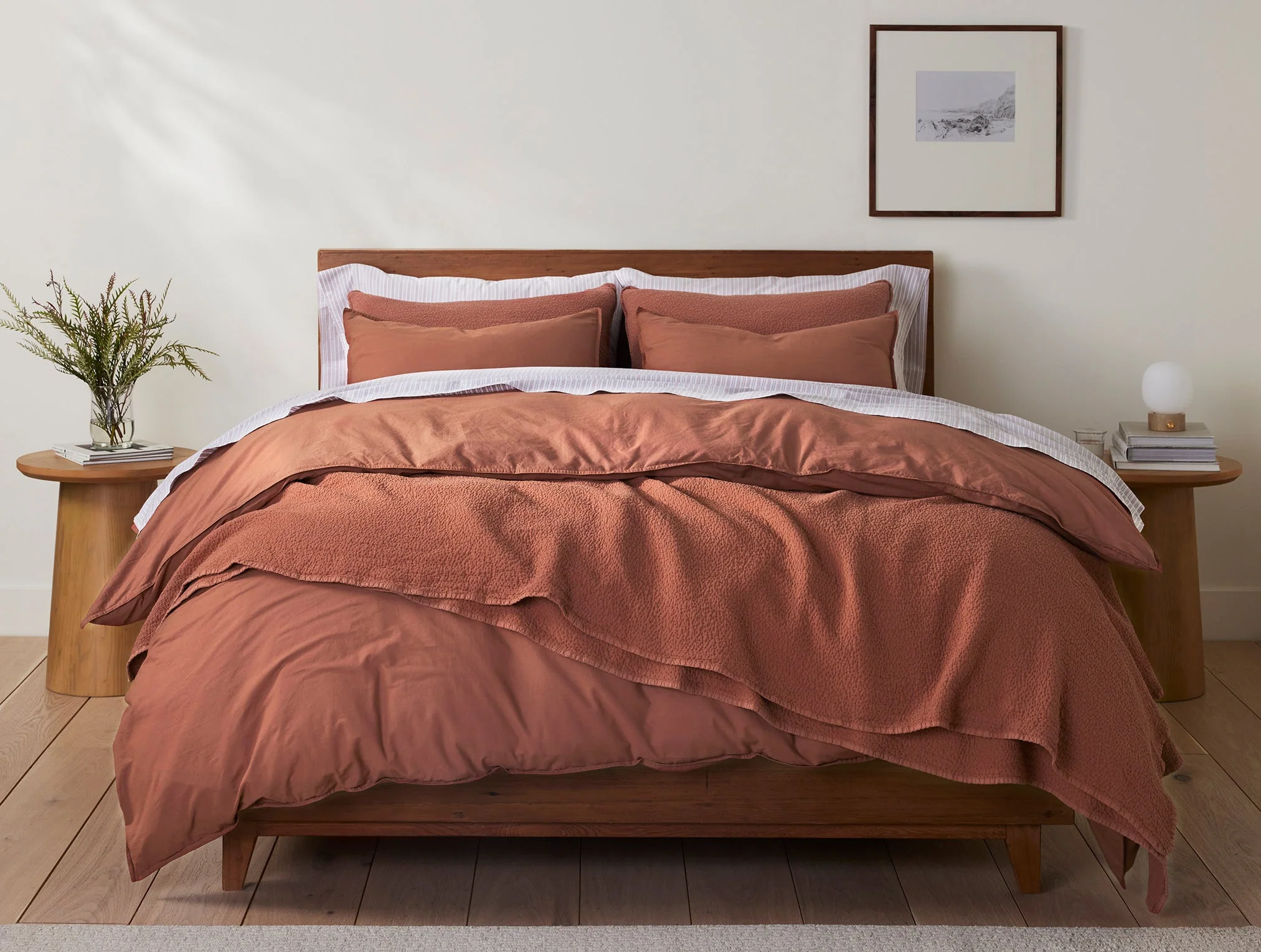 Organic Crinkled Percale™ Minimalist Bed Bundle - Image 33