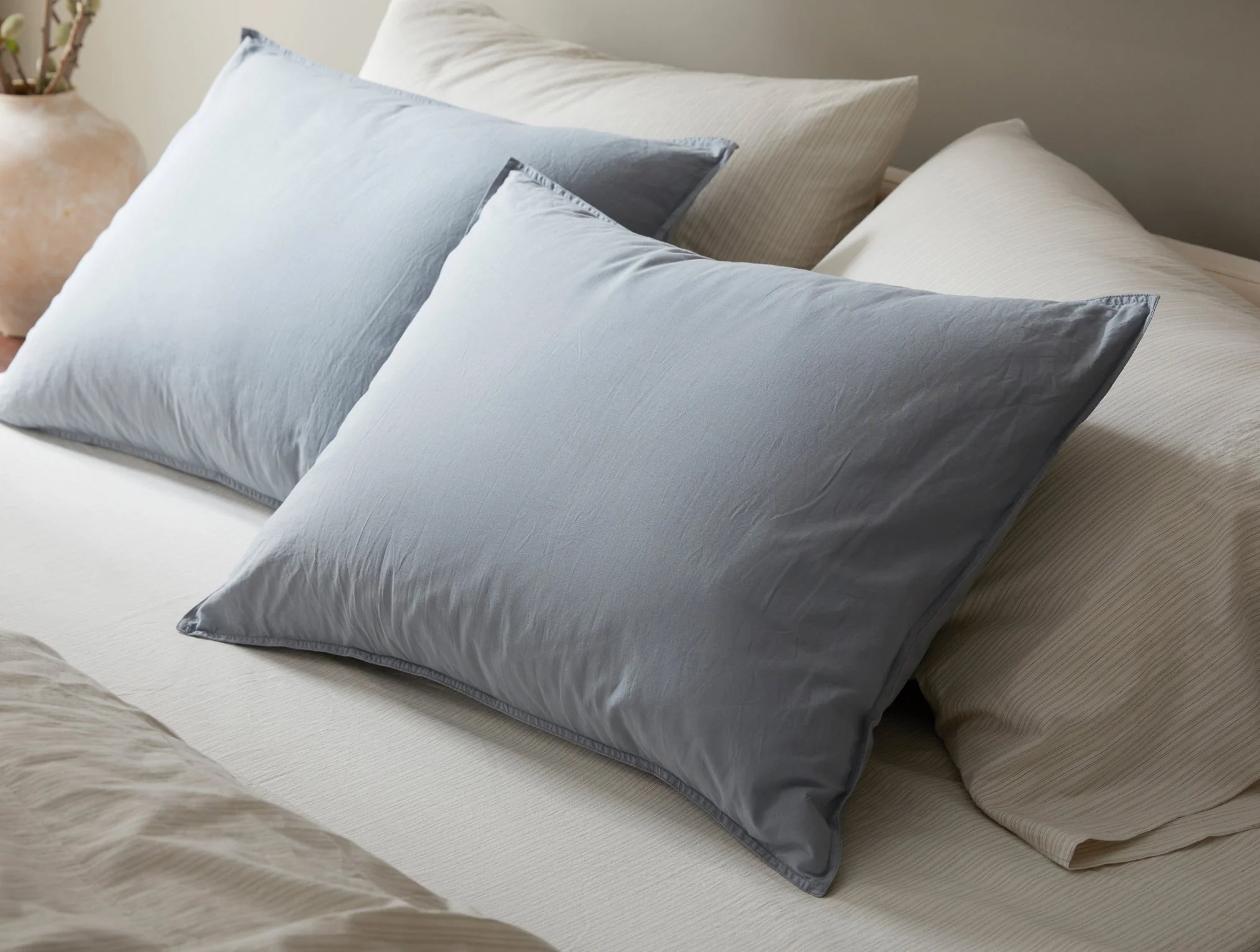 Organic Crinkled Percale™ Sham - Renewed - Image 2