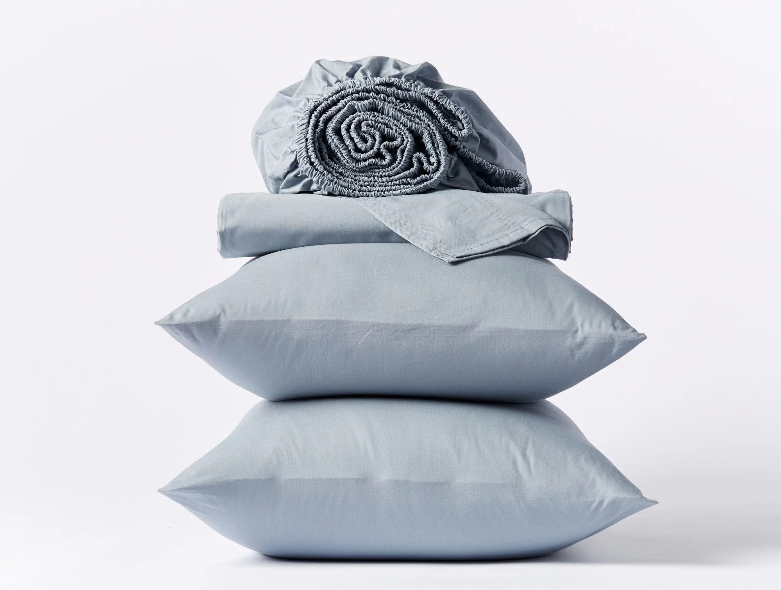 Organic Crinkled Percale™ Sheet Set - Renewed - Image 4
