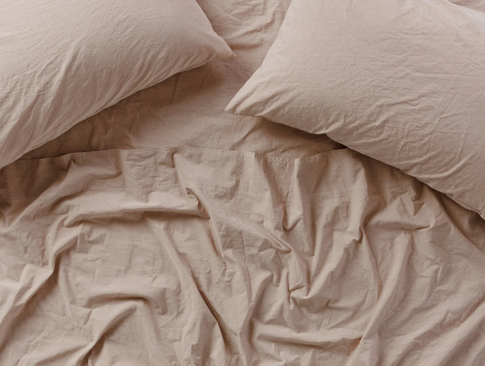 Organic Crinkled Percale™ Sheet Set - Image 3