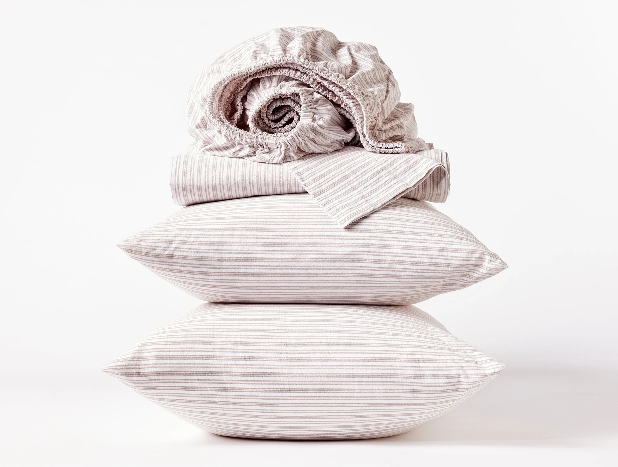 Organic Crinkled Percale™ Sheet Set