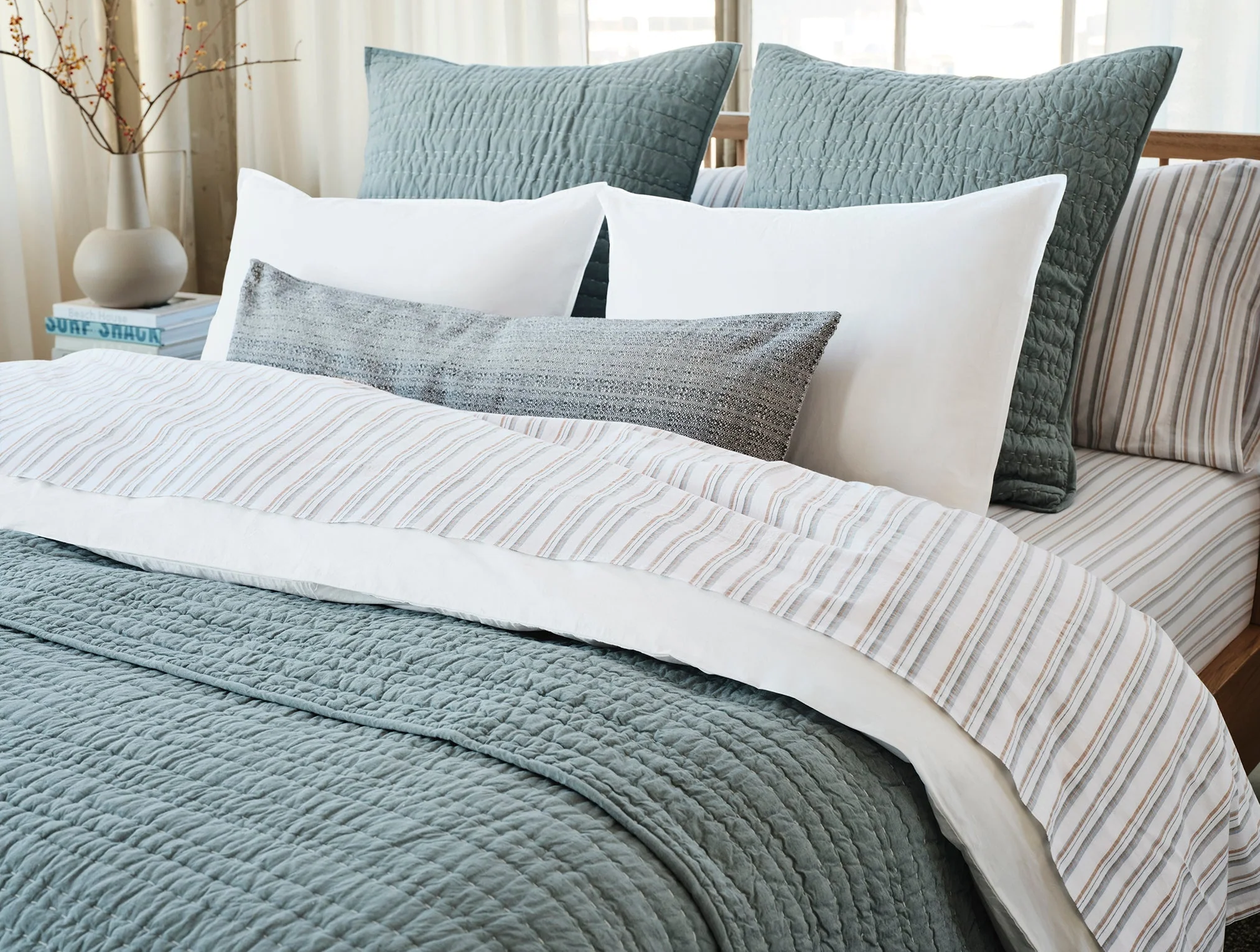 Organic Crinkled Percale™ Sheet Set - Image 3