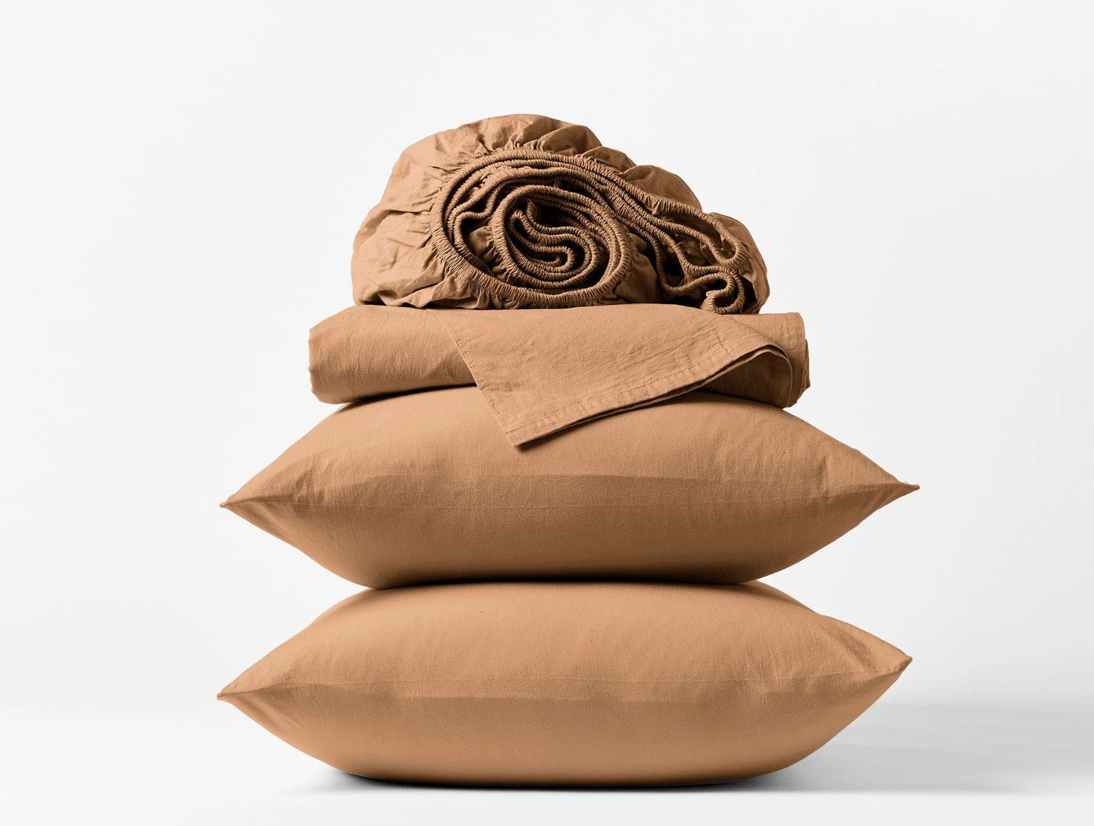 Organic Crinkled Percale™ Sheet Set - Renewed - Image 3
