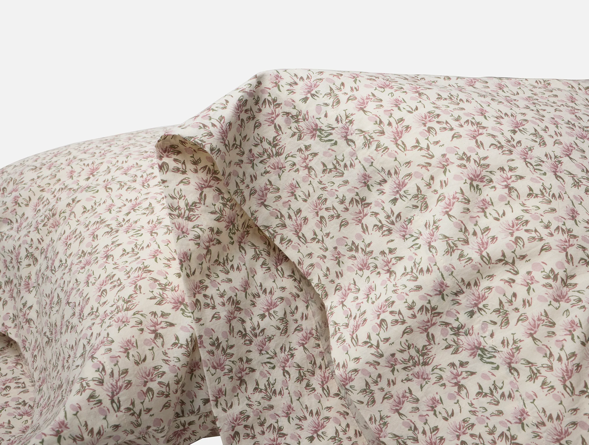 Organic Print Percale Pillowcases - Image 4