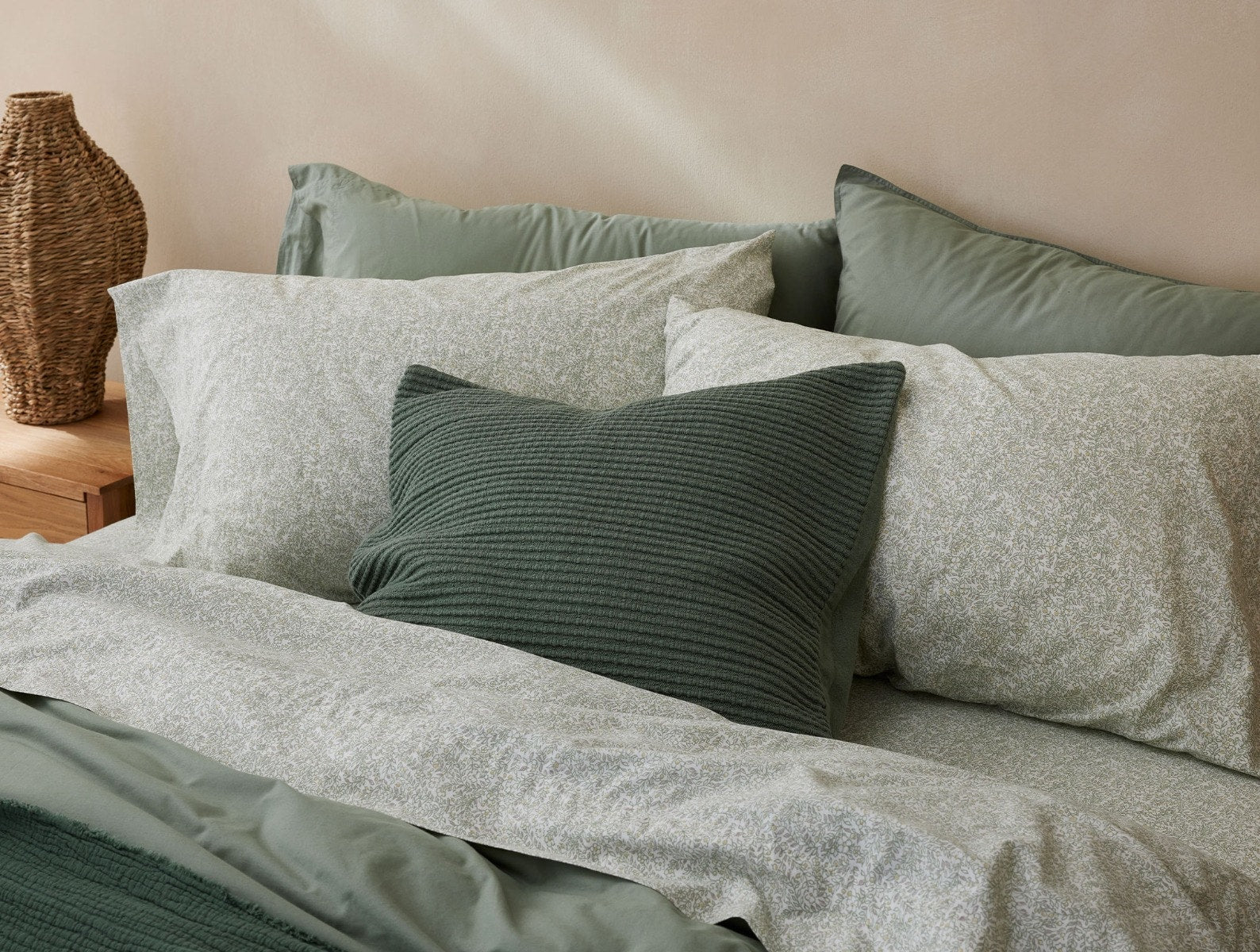 Organic Print Percale Pillowcases - Renewed - Image 4