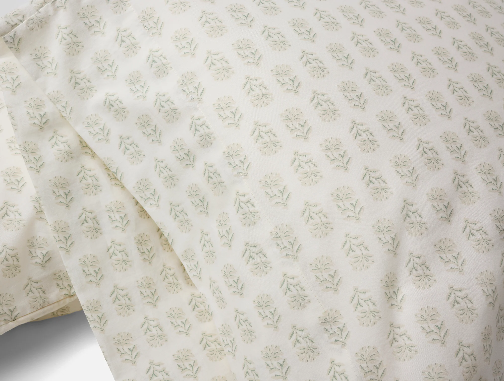 Organic Print Percale Pillowcases - Image 3