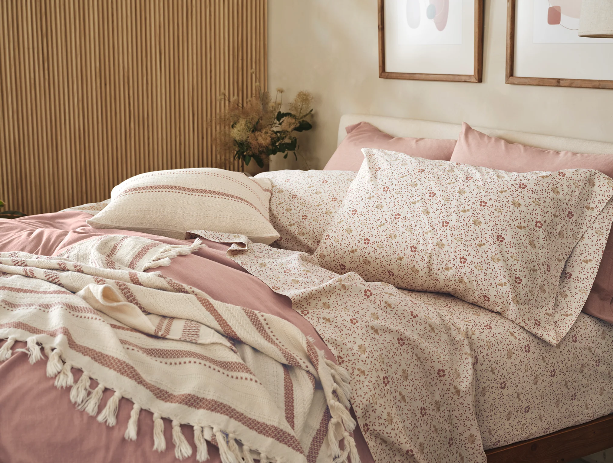 Organic Print Percale Sheet Set - Image 2