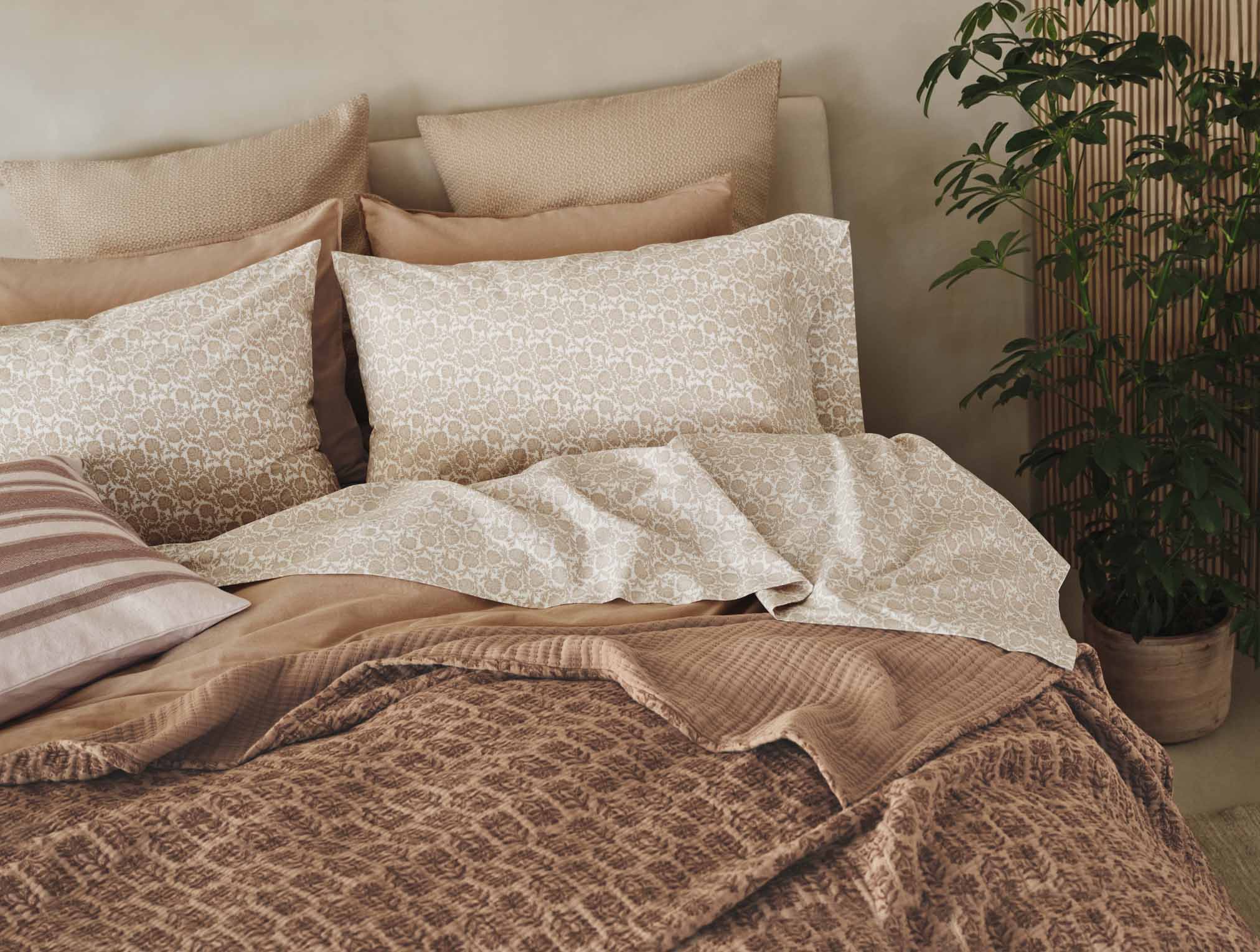 Organic Print Percale Sheet Set - Image 2