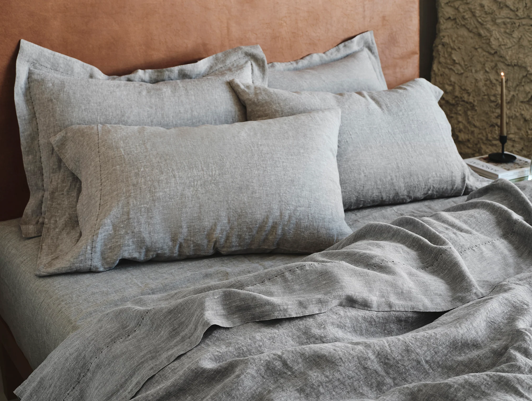 Organic Relaxed Linen Complete Bed Bundle - Image 4