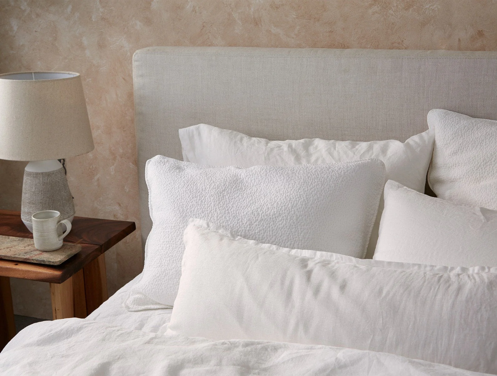 Organic Relaxed Linen Decorative Pillow Cover - Image 3