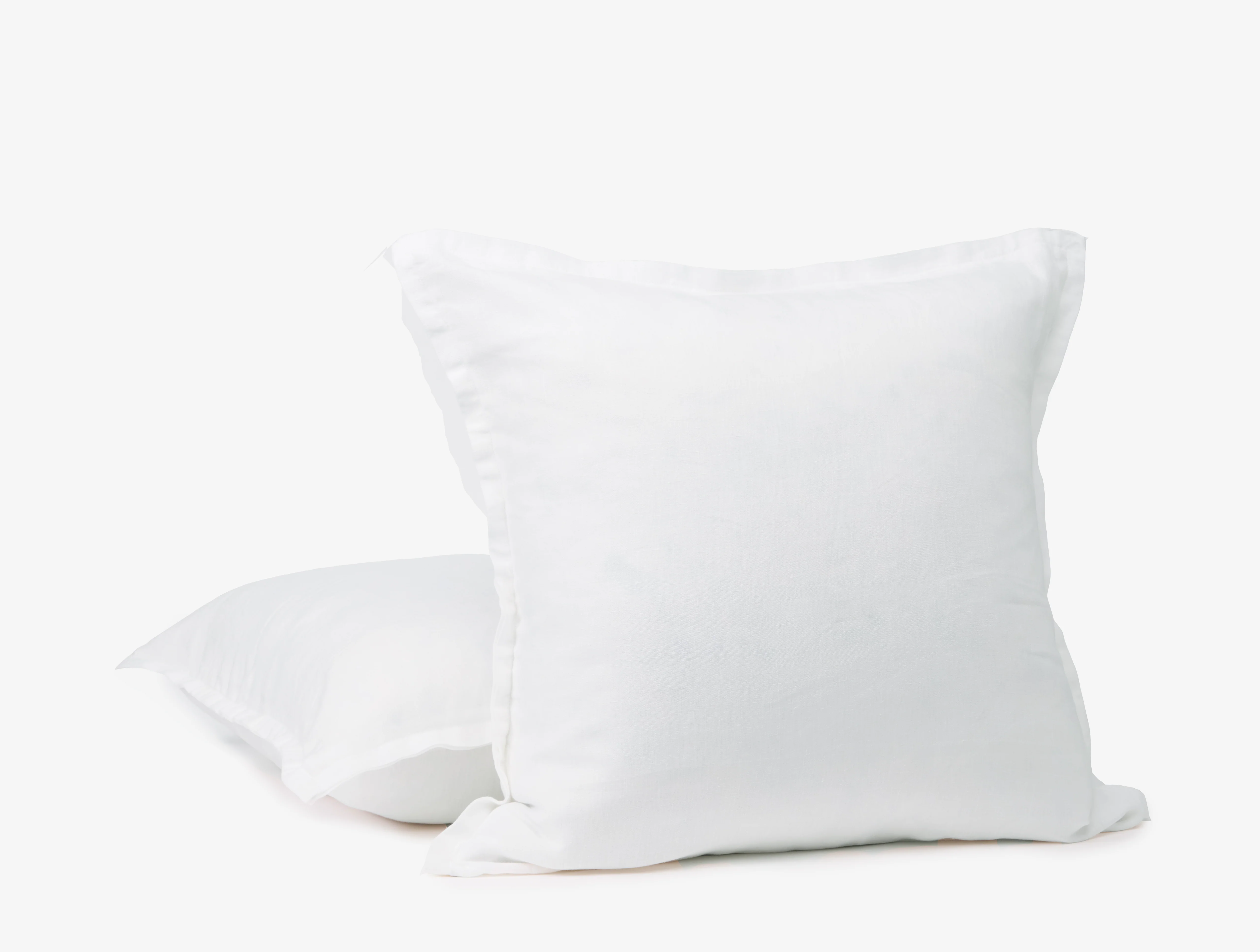 Organic Relaxed Linen Decorative Pillow Cover - Renewed - Image 3