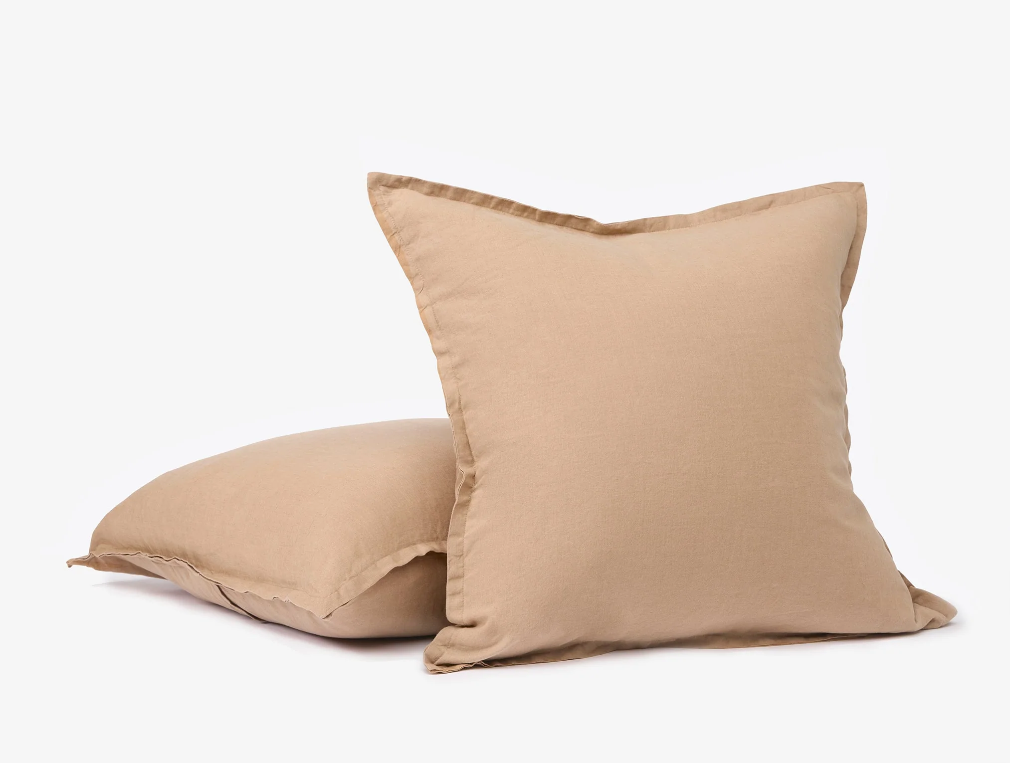 Organic Relaxed Linen Decorative Pillow Cover - Renewed - Image 4