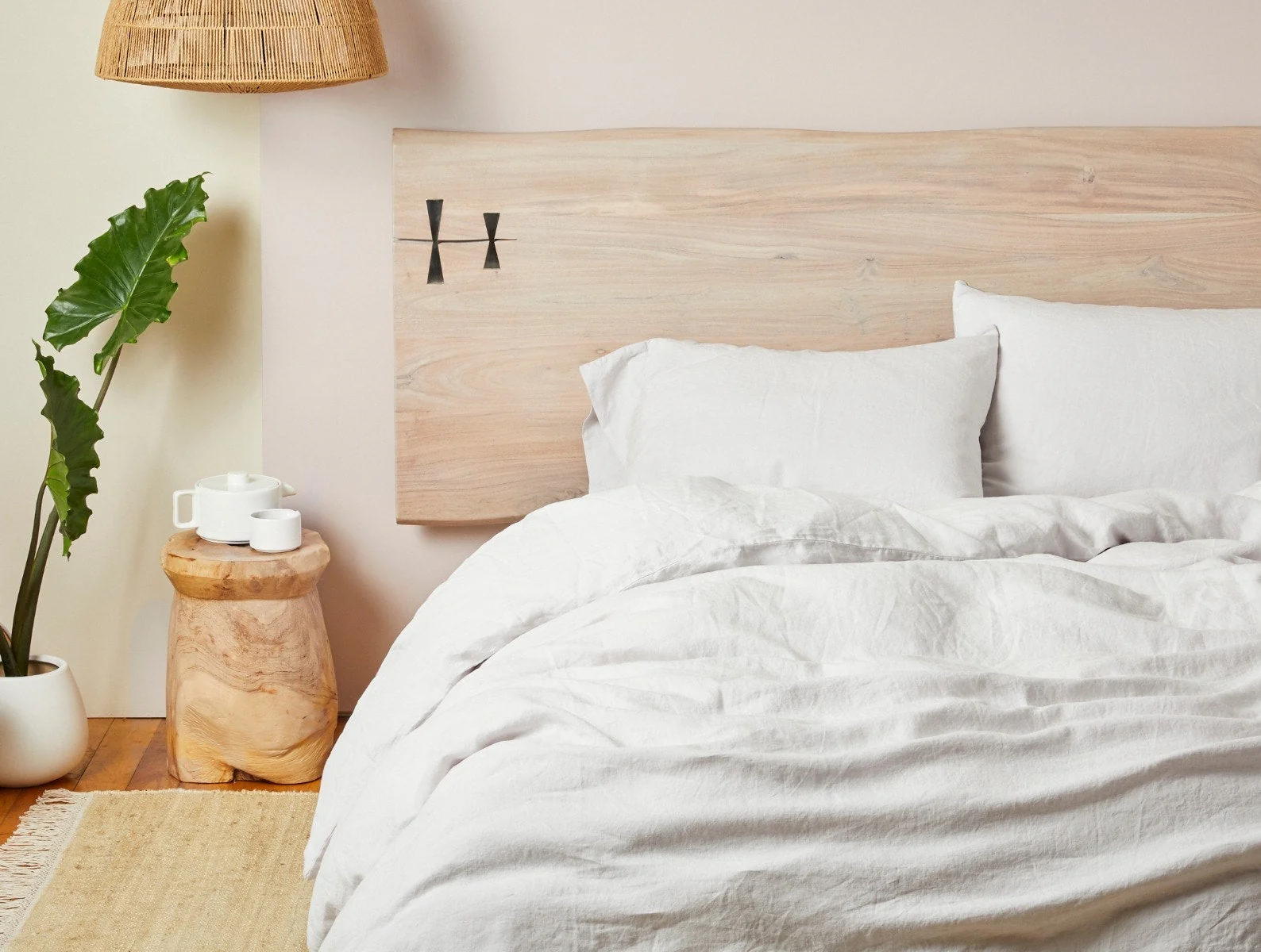 Organic Relaxed Linen Deluxe Bed Bundle - Image 12