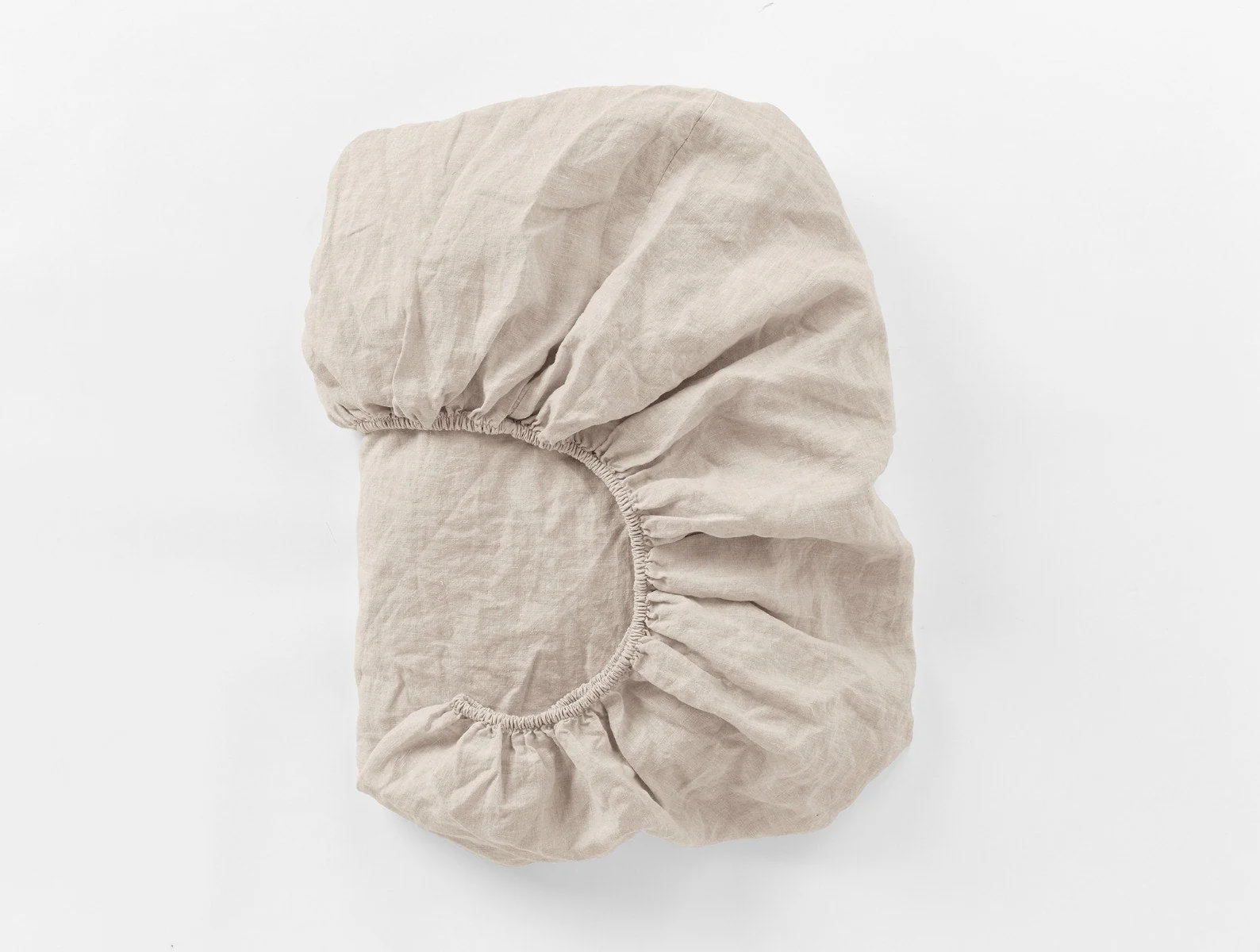 Organic Relaxed Linen Fitted Sheet - Renewed