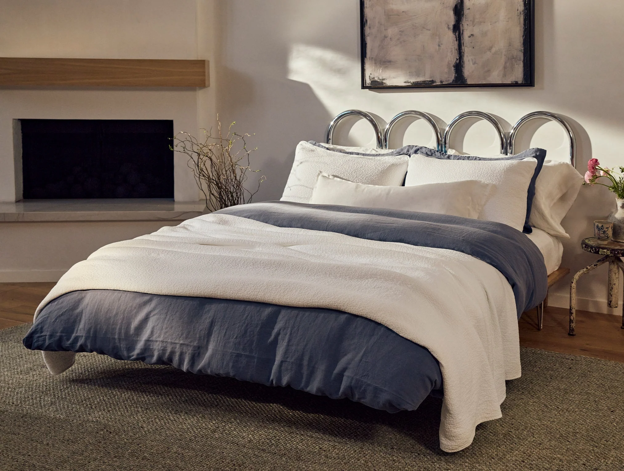 Organic Relaxed Linen Fitted Sheet - Image 2