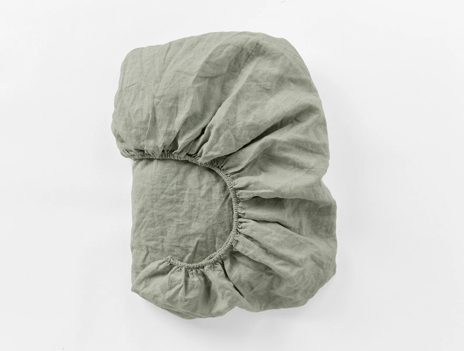 Organic Relaxed Linen Fitted Sheet - Renewed