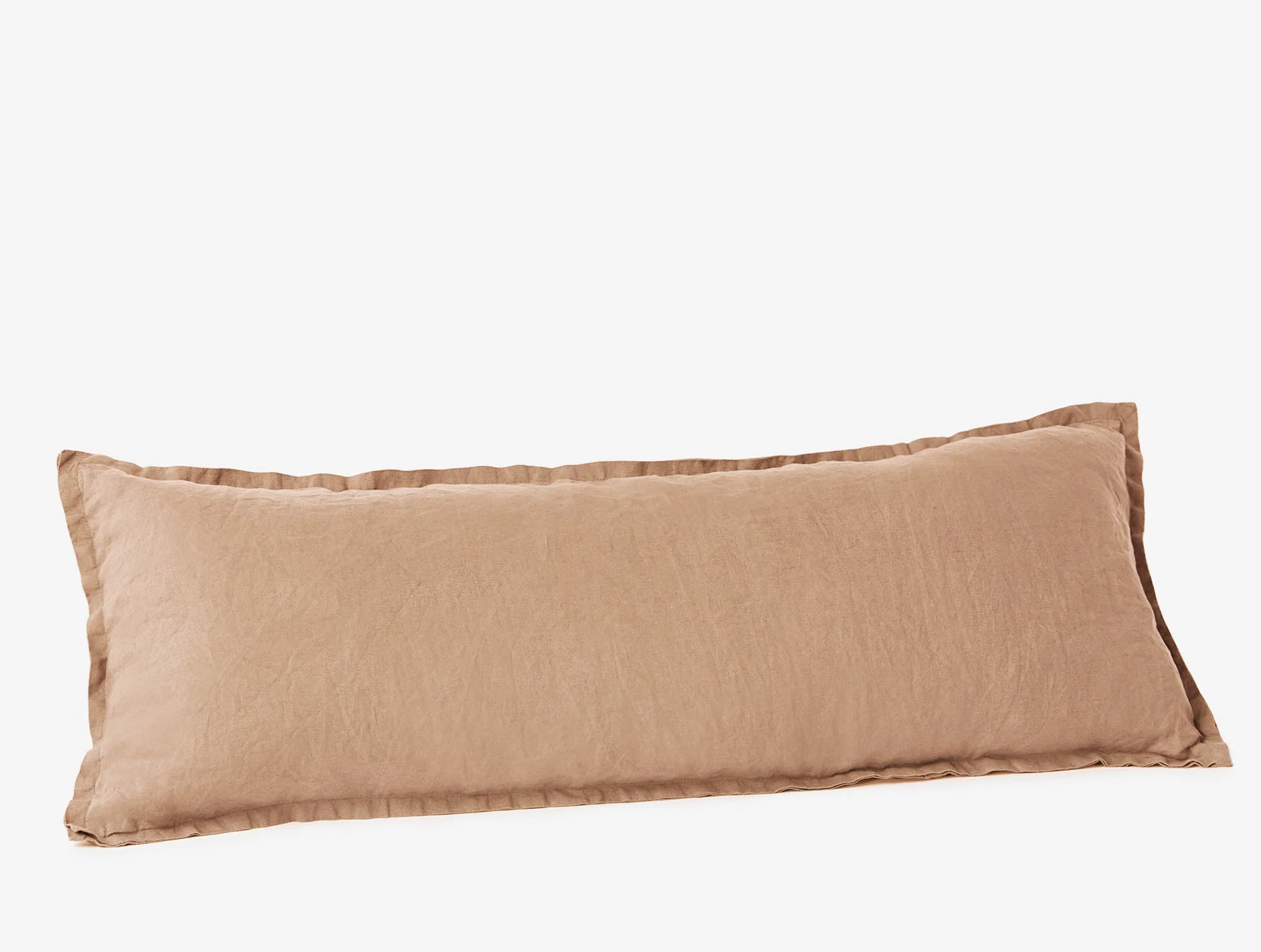 Organic Relaxed Linen Lumbar Pillow Cover - Renewed - Image 9