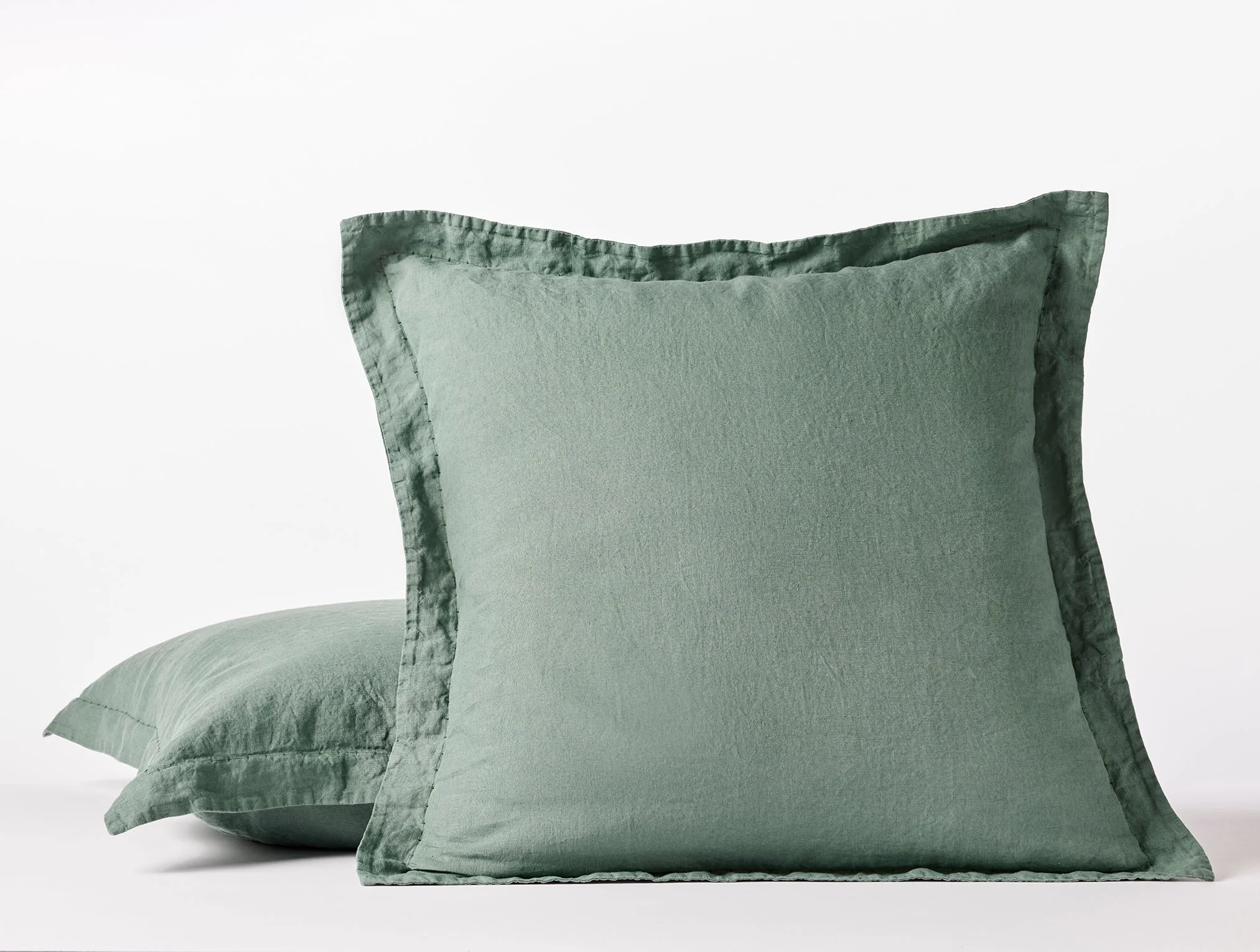 Organic Relaxed Linen Sham - Image 2