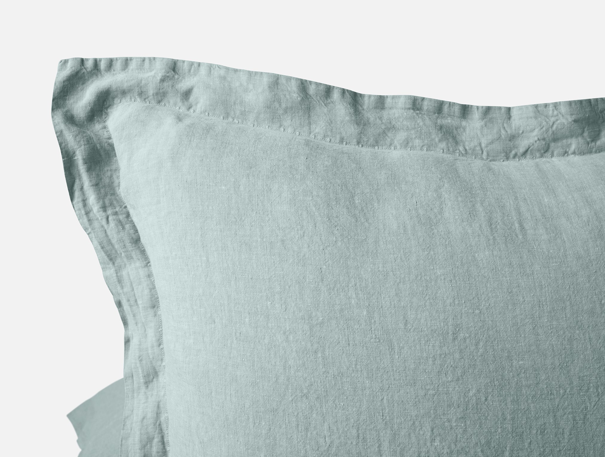 Organic Relaxed Linen Sham - Image 7